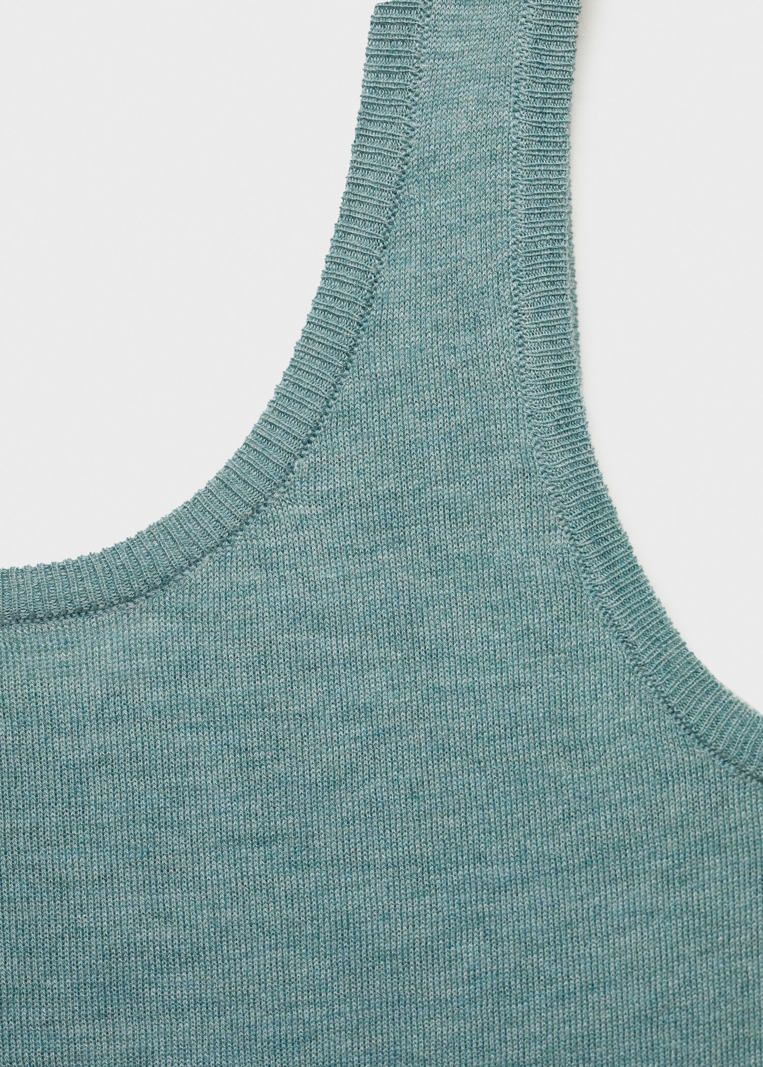 Ribbed knit tank top - Details of the article 8