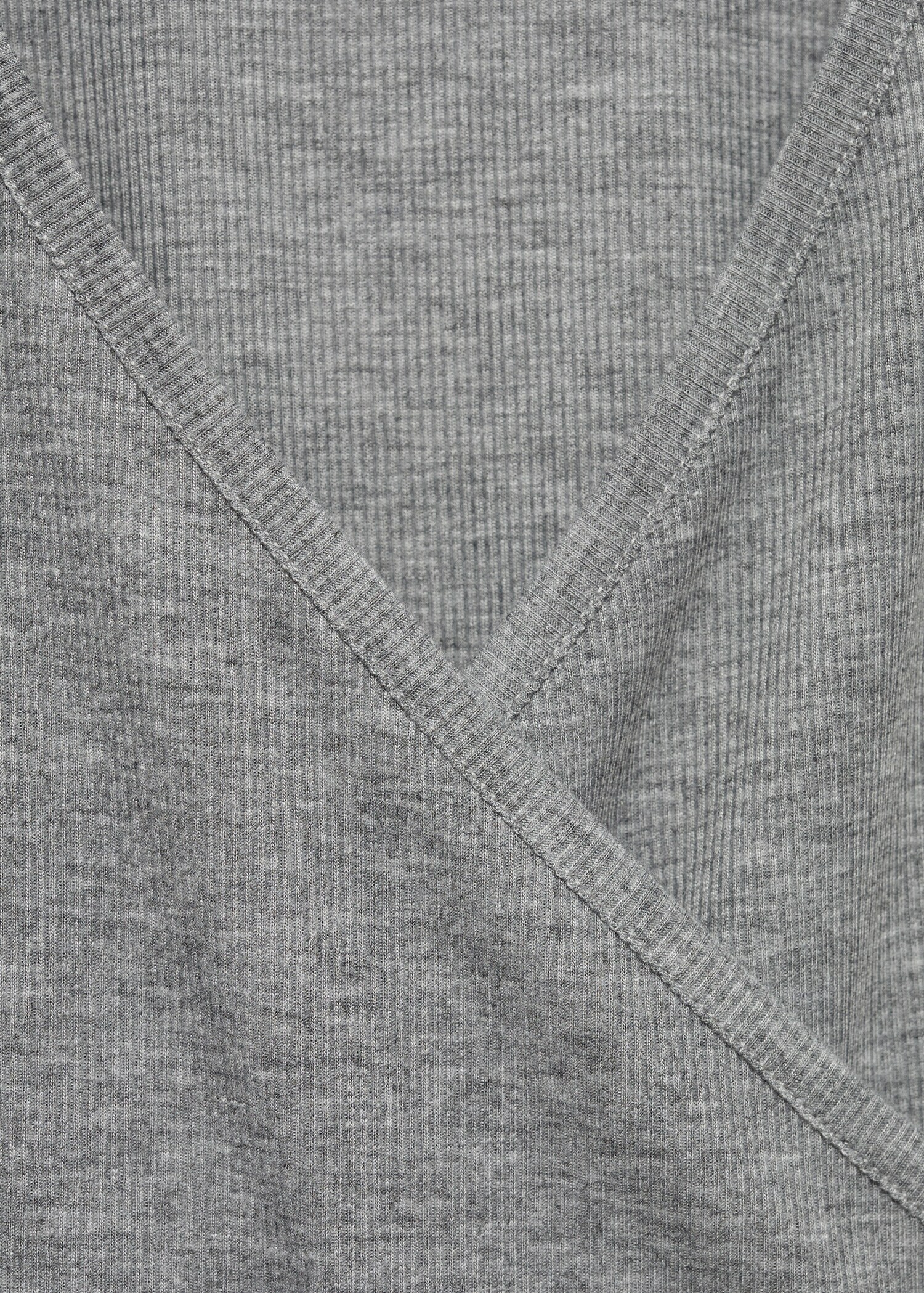 Rib-knit cardigan with tie - Details of the article 8