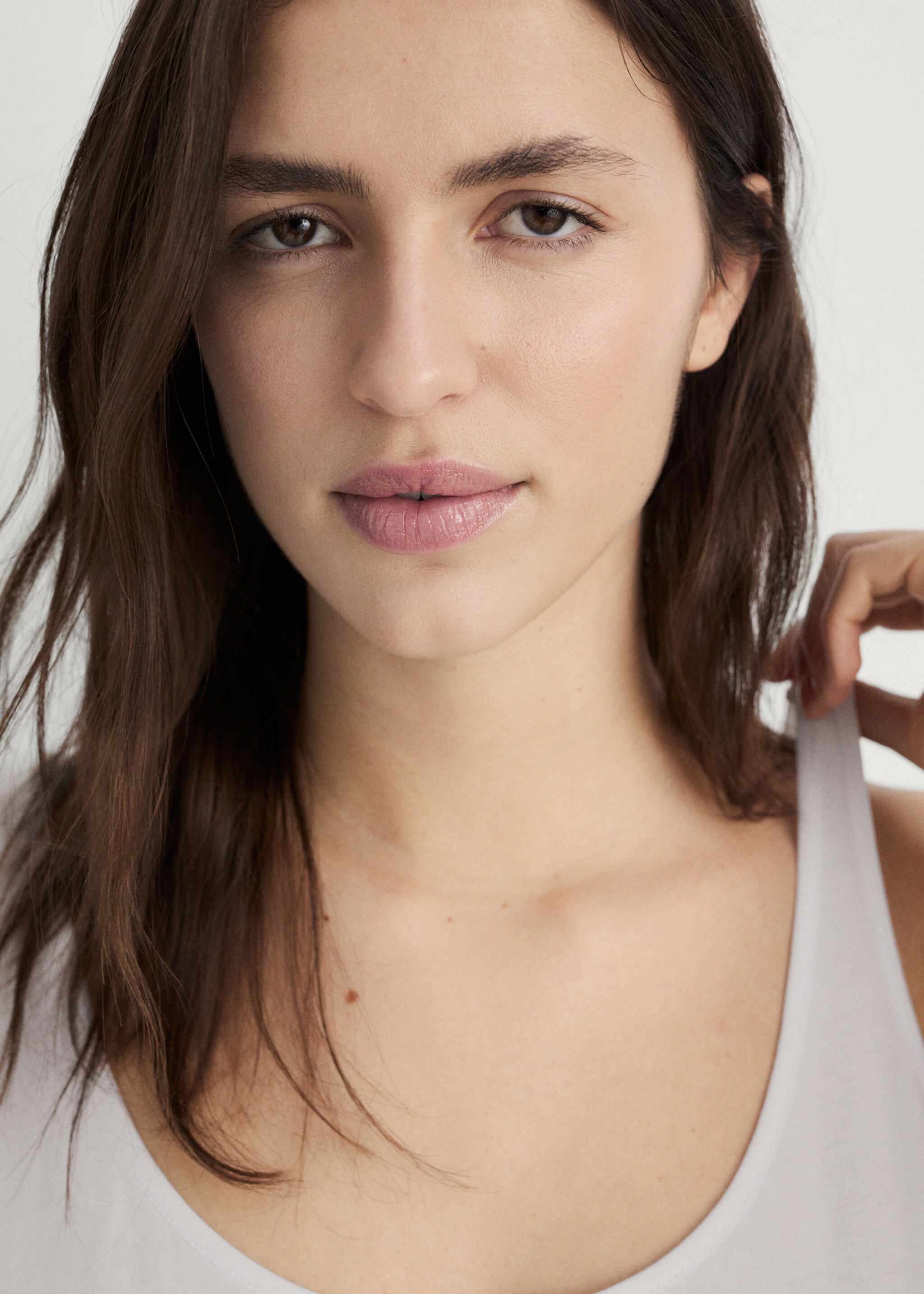 Débardeur de pyjama - Détail de l'article 1, Gris clair/pastel. Ref: 87072898-00.