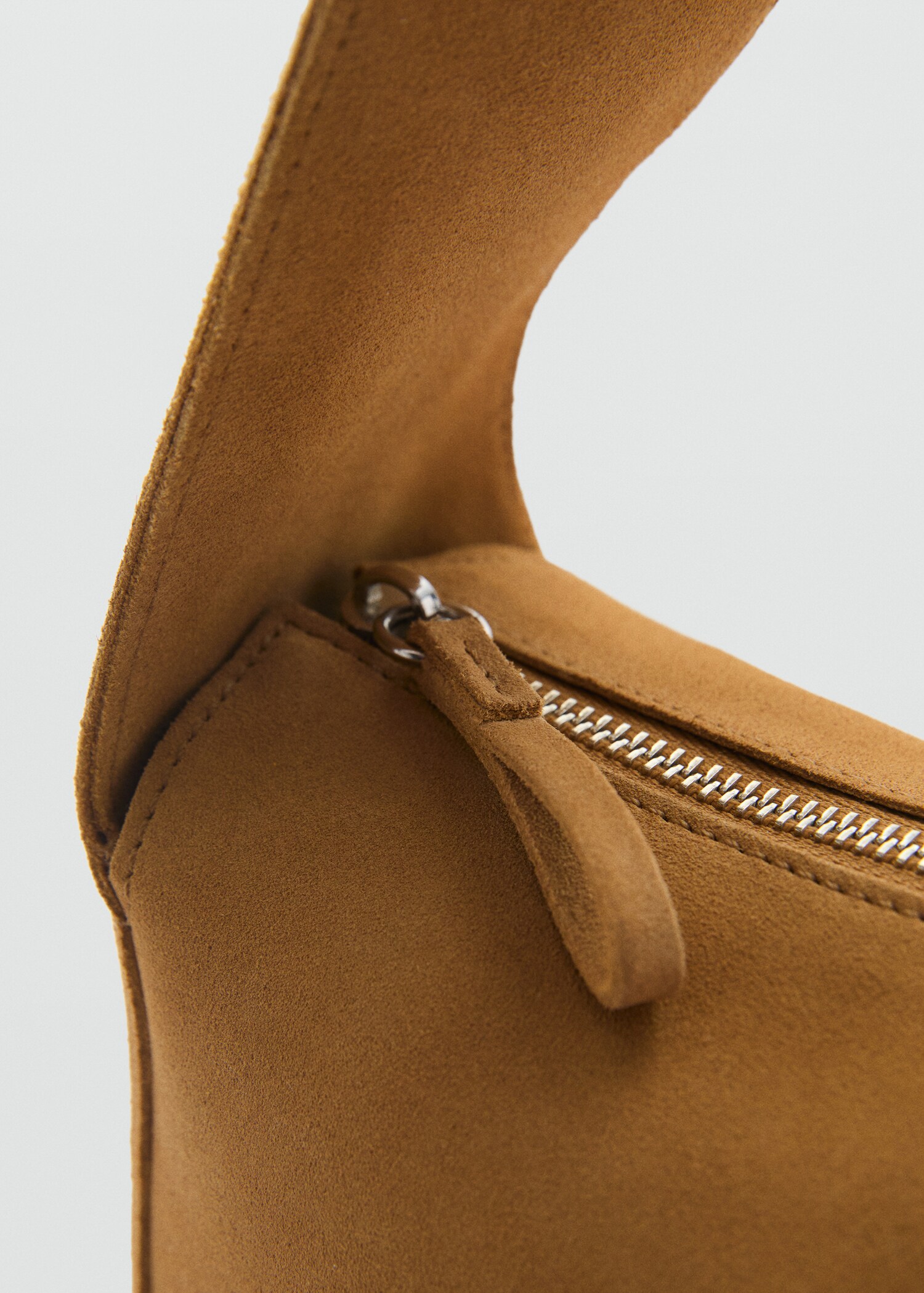 Suede shopper bag - Details of the article 2