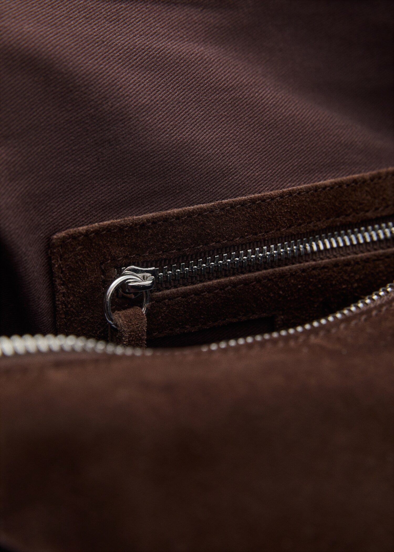 Suede shopper bag - Details of the article 4