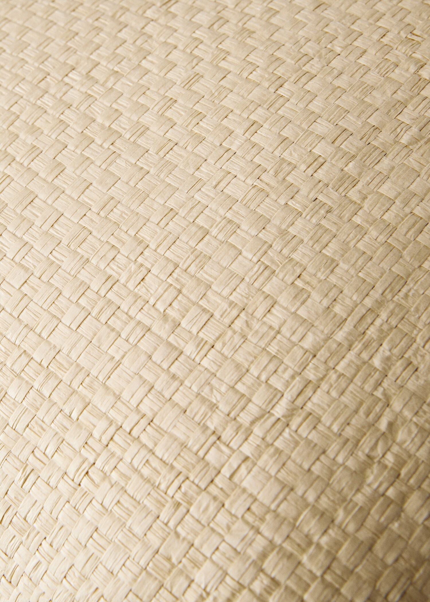 Funda coixí paper trenat piping 45x45 cm - Detall de l'article 3