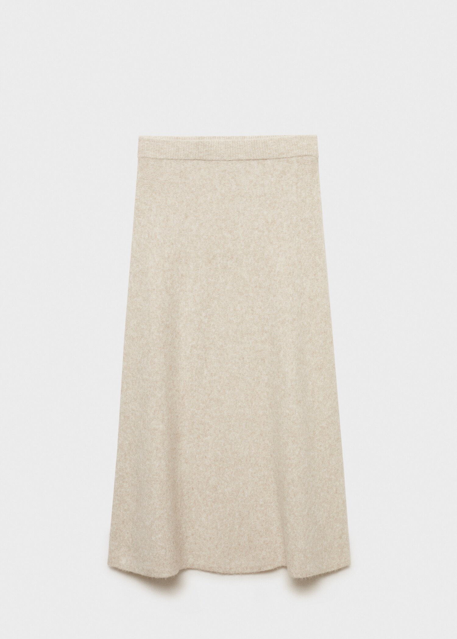 Long knitted skirt - Article without model