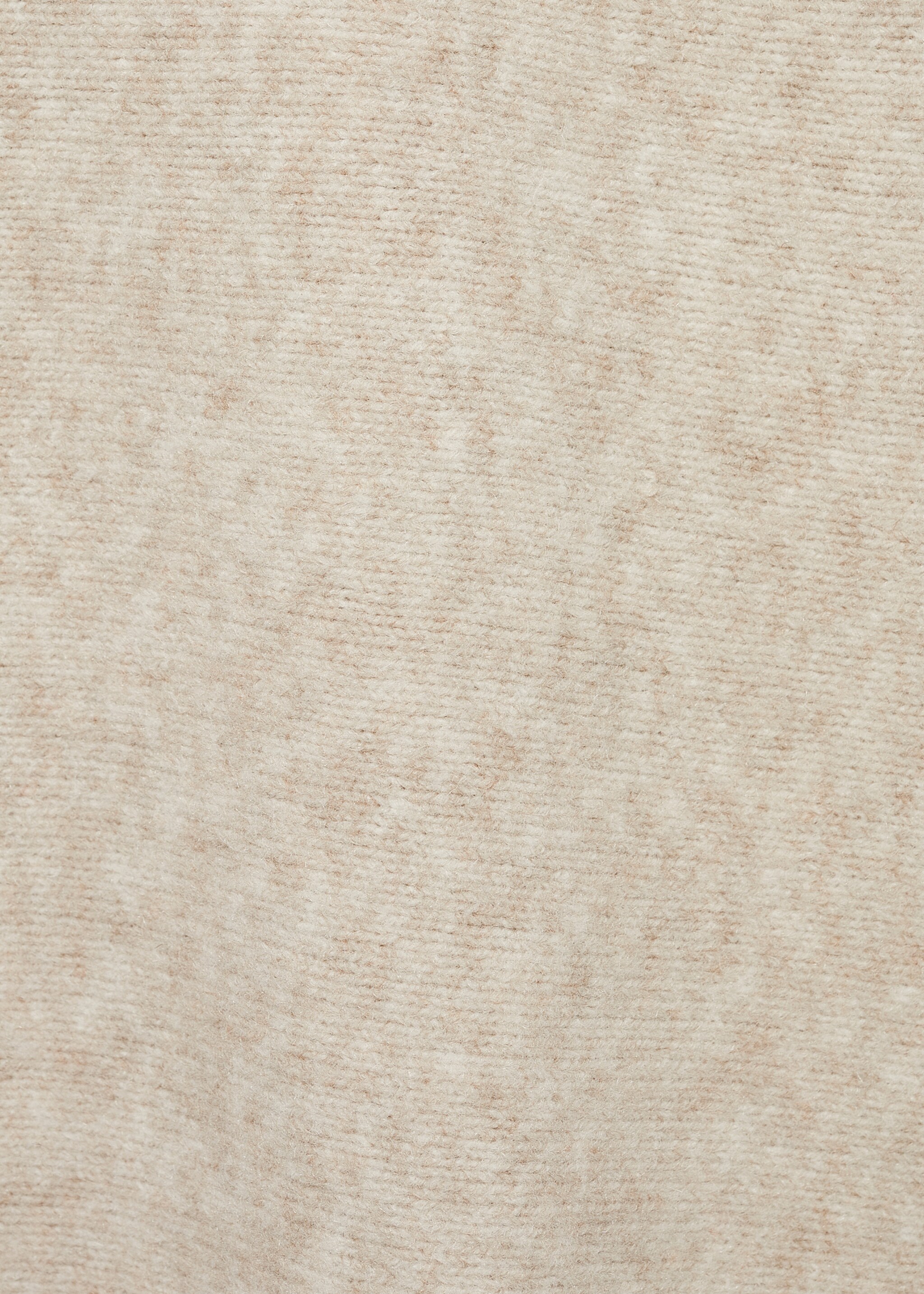 Long knitted skirt - Details of the article 0, Beige. Ref: 87072925-00.