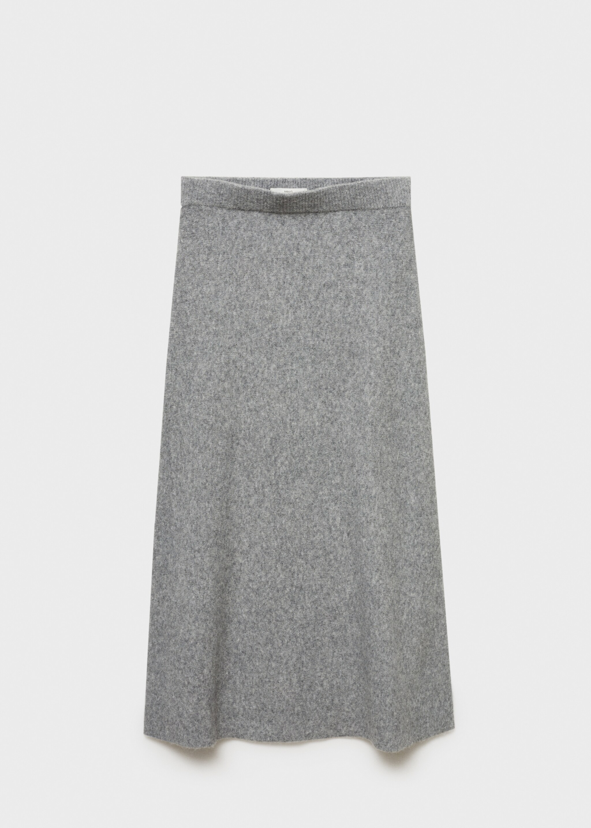 Strickrock langes Design - Artikel ohne Model, Grau. Ref: 87072925-00.