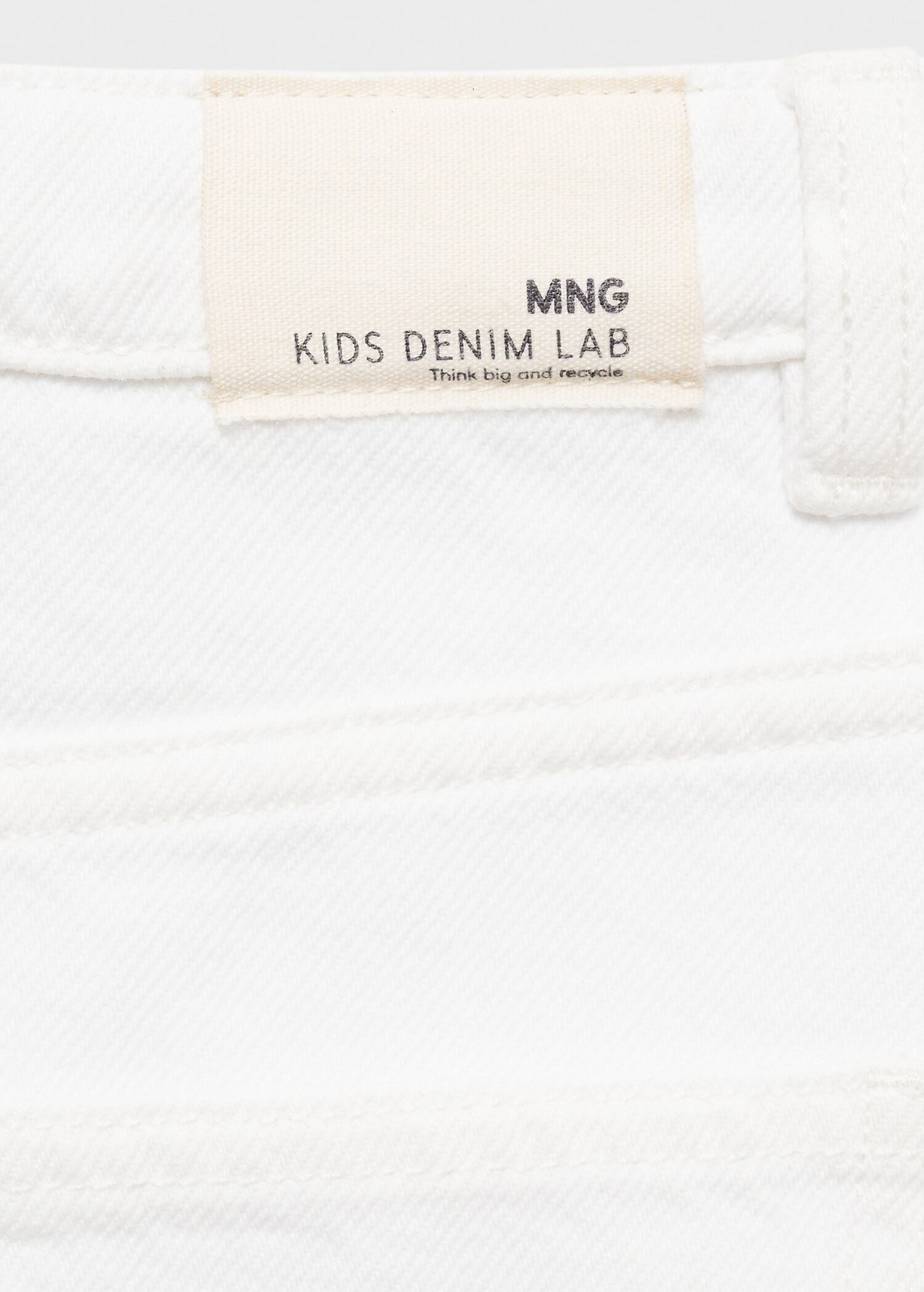 Denim mini-skirt - Details of the article 0