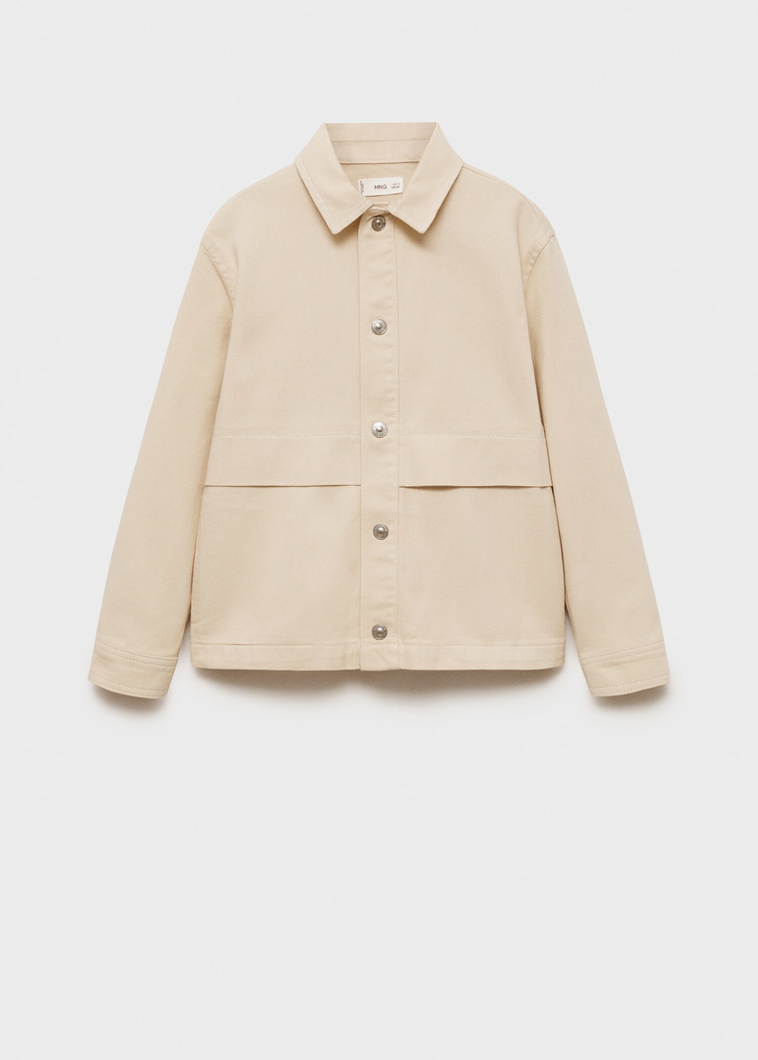 Twill jacket with pockets - Article without model