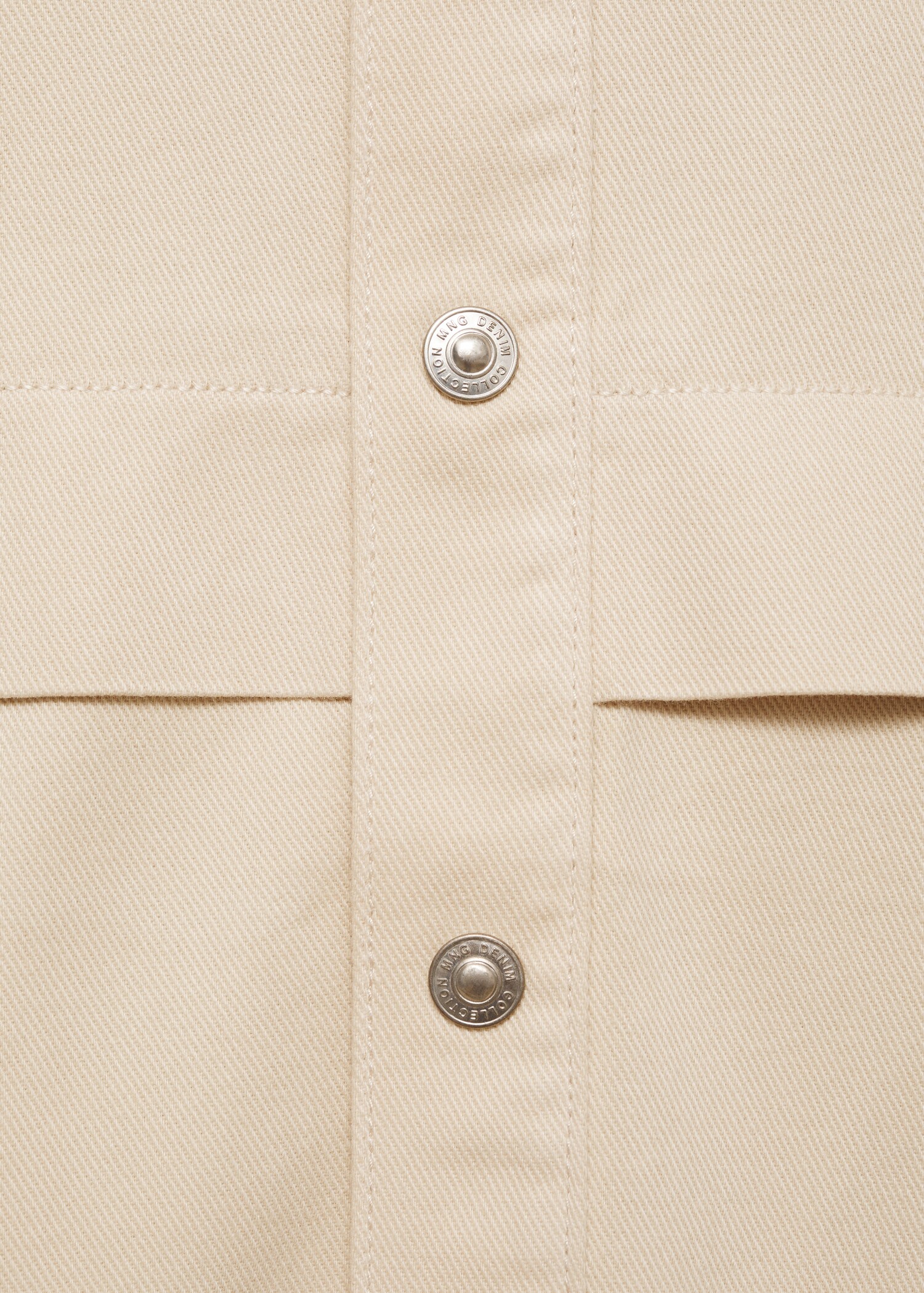 Twill jacket with pockets - Details of the article 0