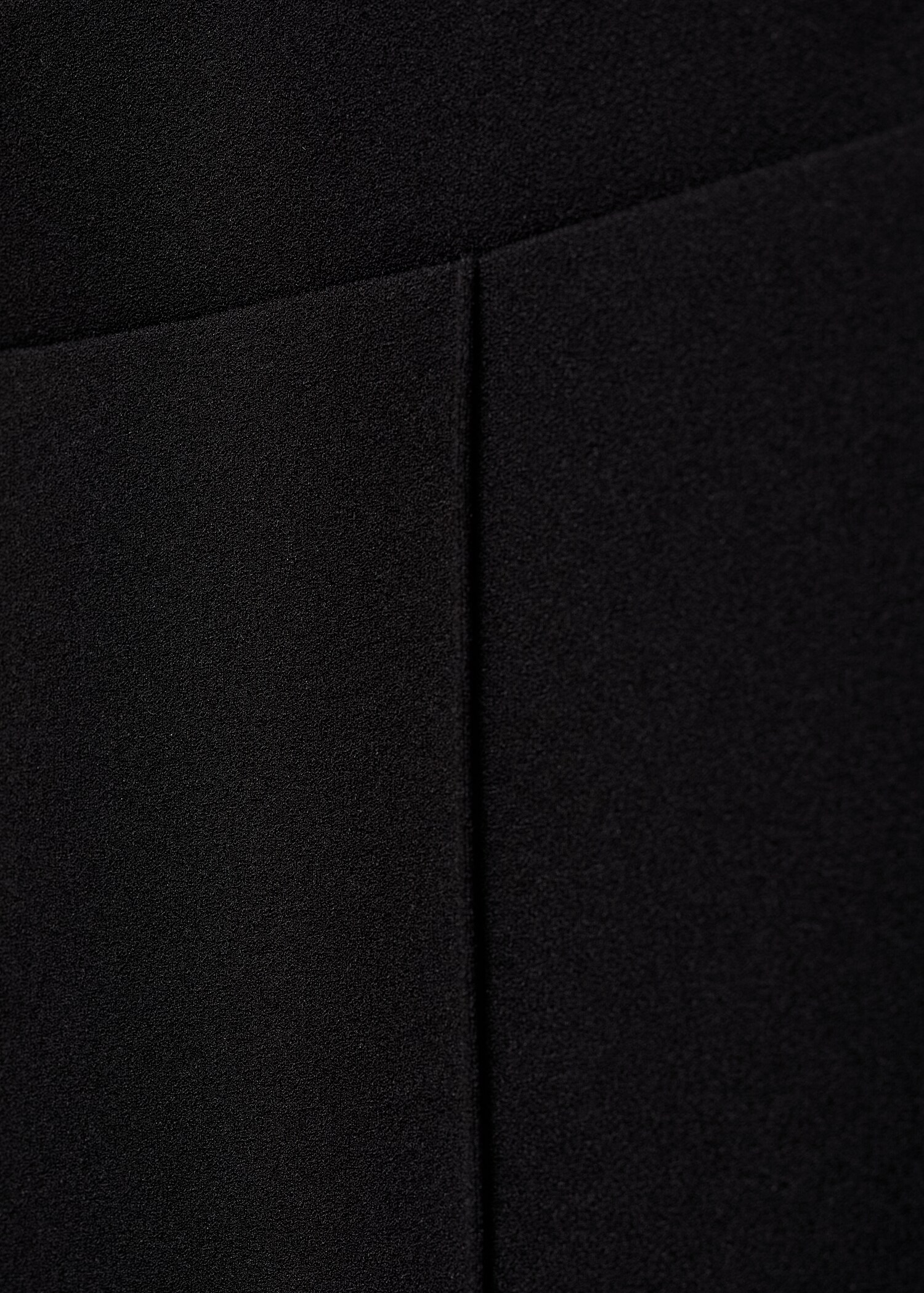 Straight knitted trousers - Details of the article 0