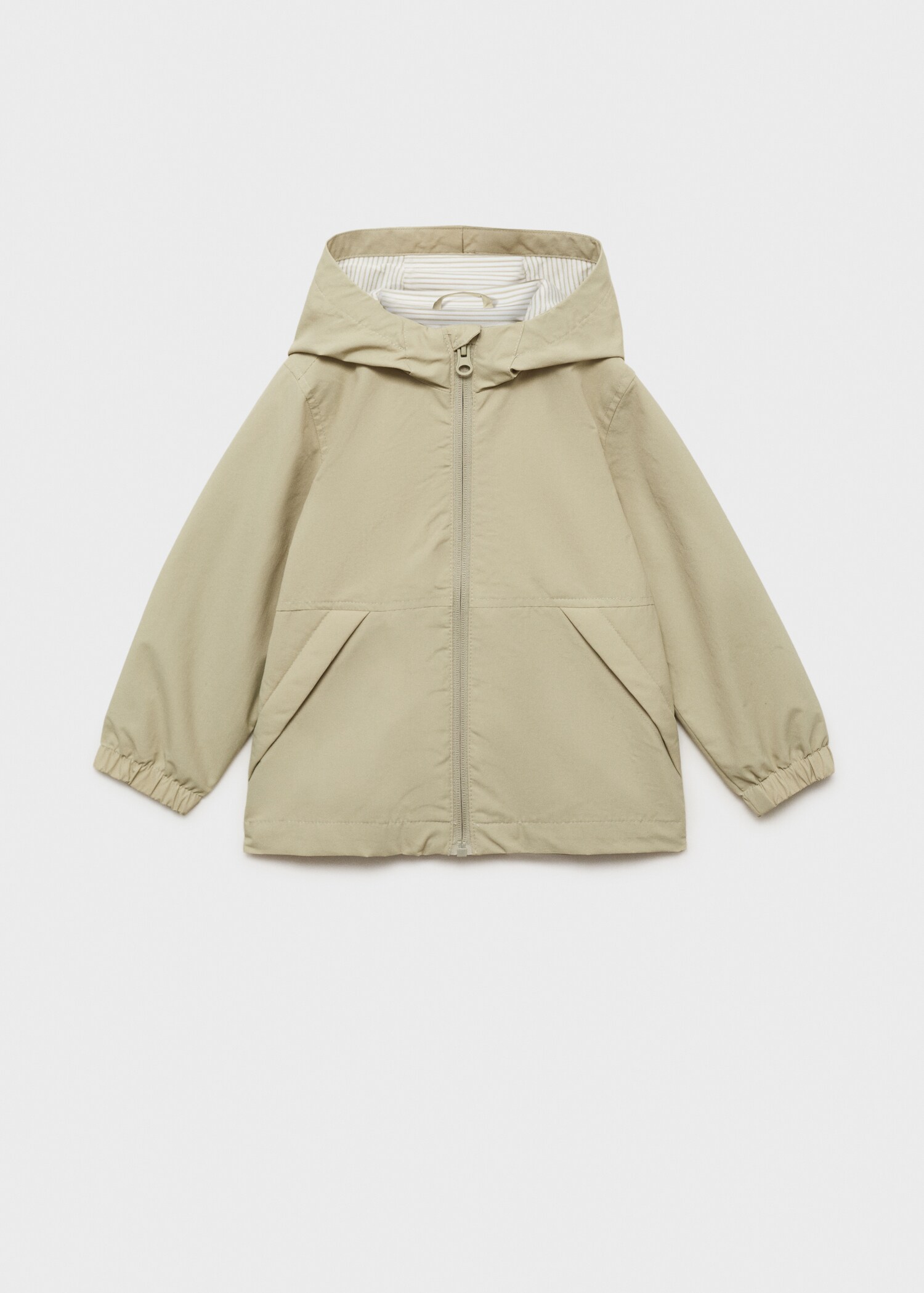 Quilted hooded parka - Article without model