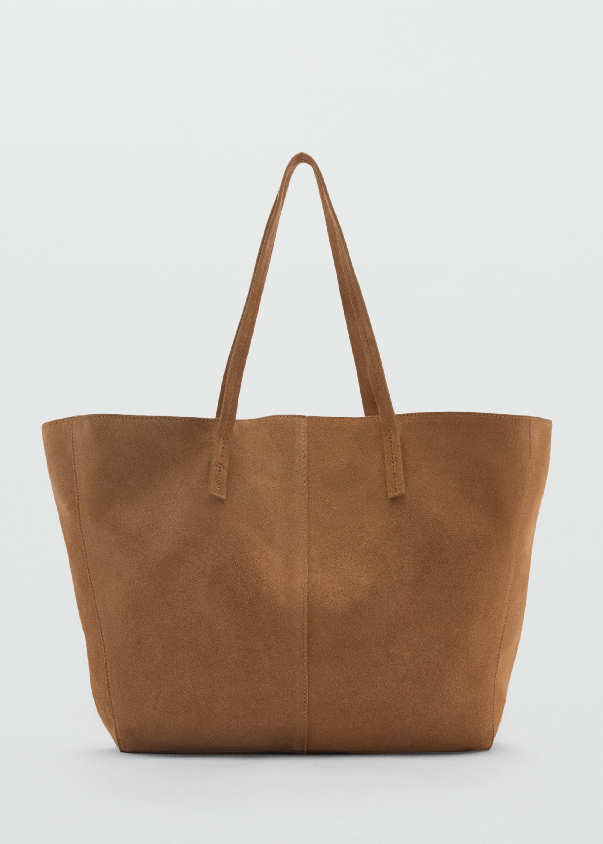 Suede shopper bag - Article without model, Leather. Ref: 87073281-00.