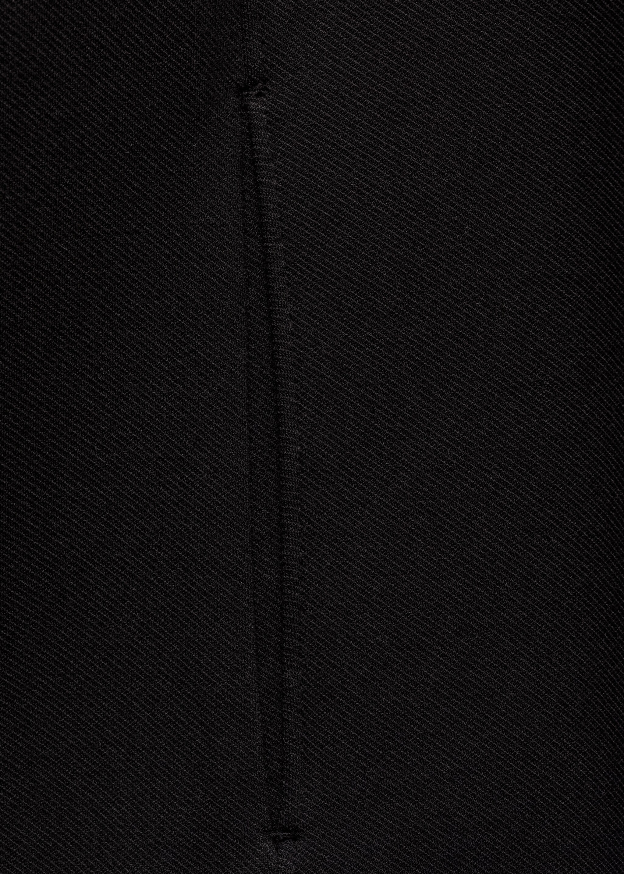 Zipper fitted jacket - Details of the article 0, Black. Ref: 87073284-00.