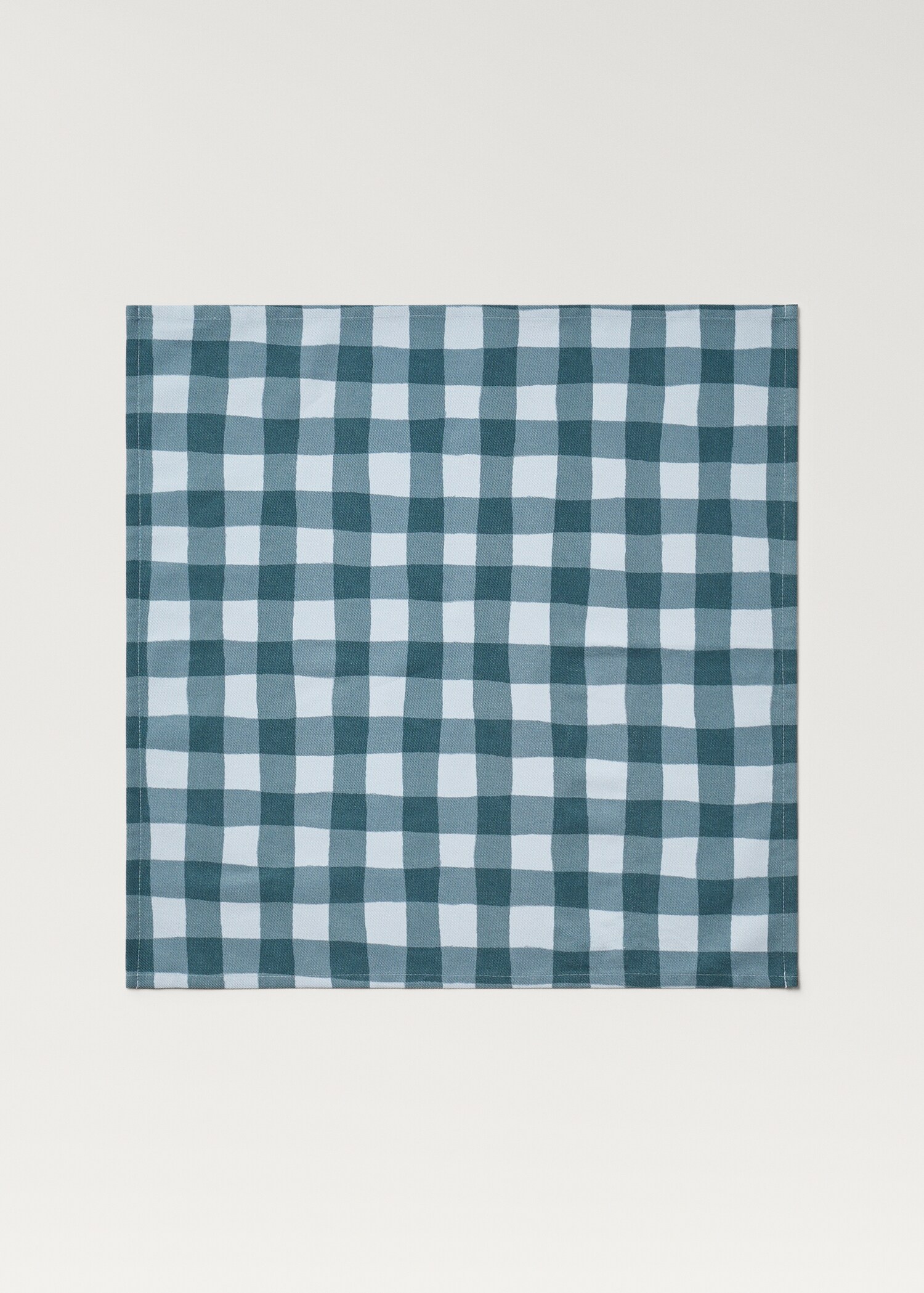 Cotton check napkins - Article without model