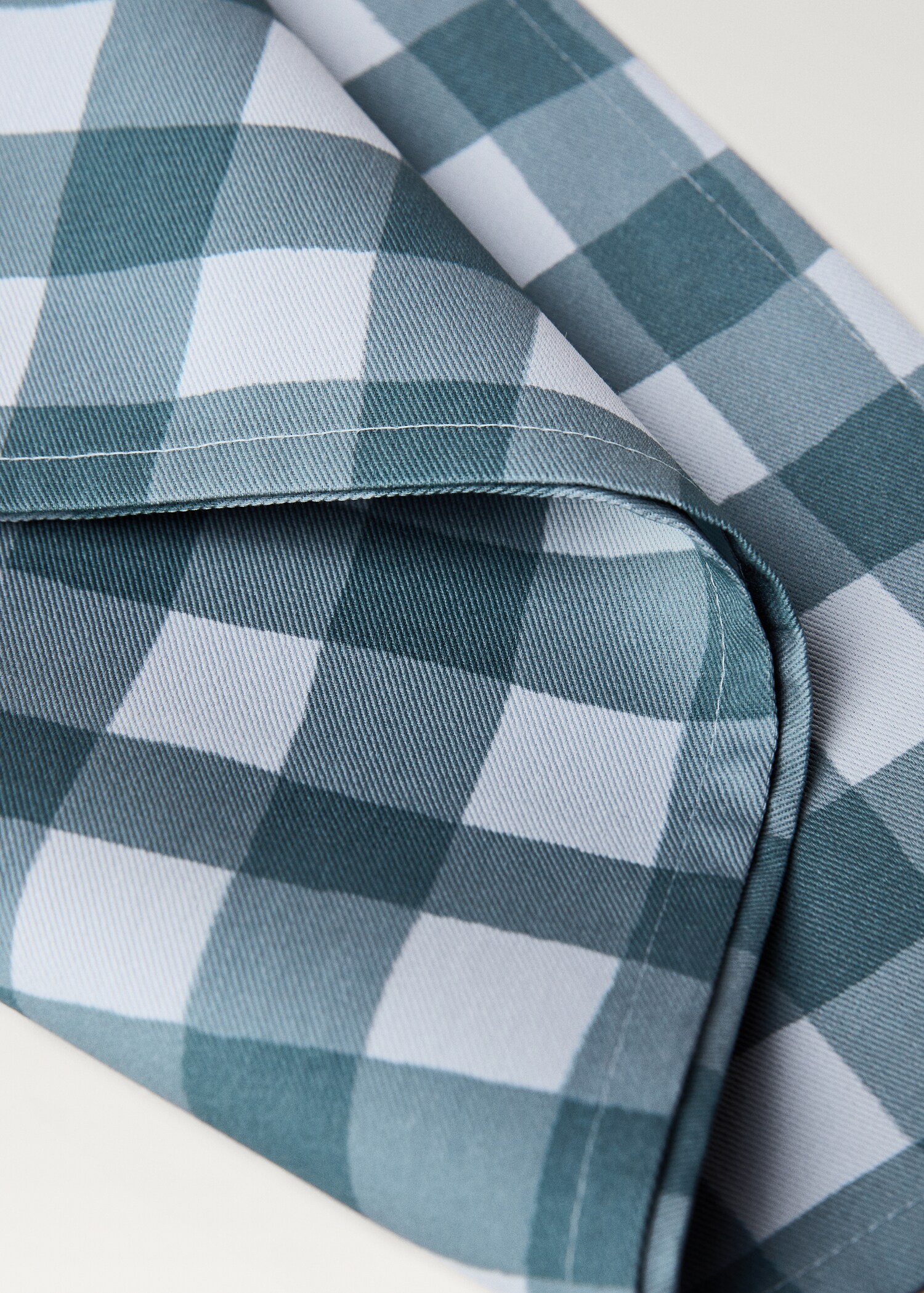 Cotton check napkins - Details of the article 2