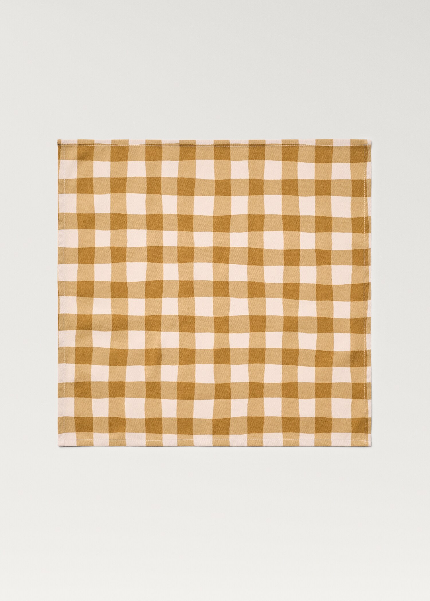 Cotton check napkins - Article without model