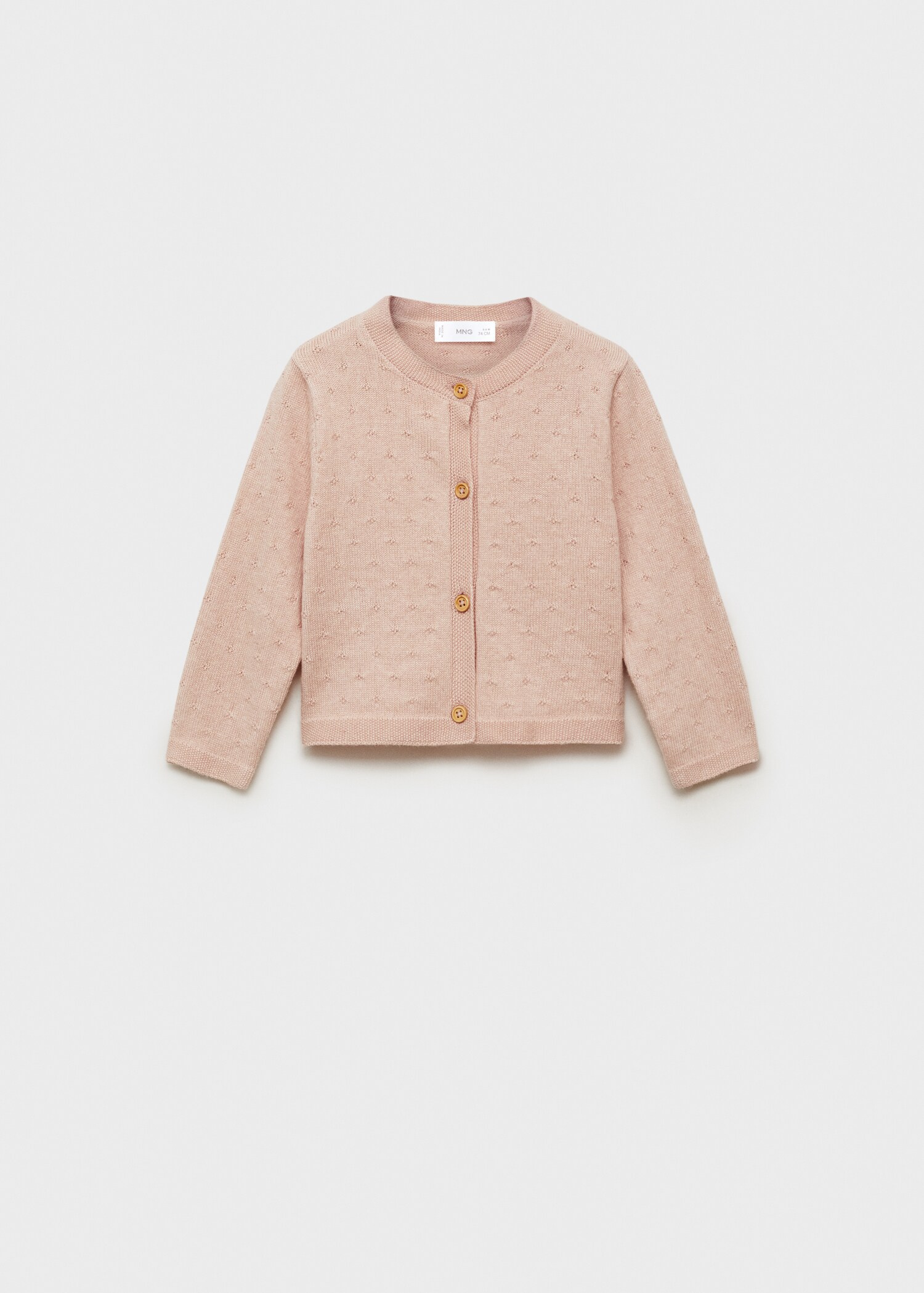 Bestickte Strickjacke - Artikel ohne Model