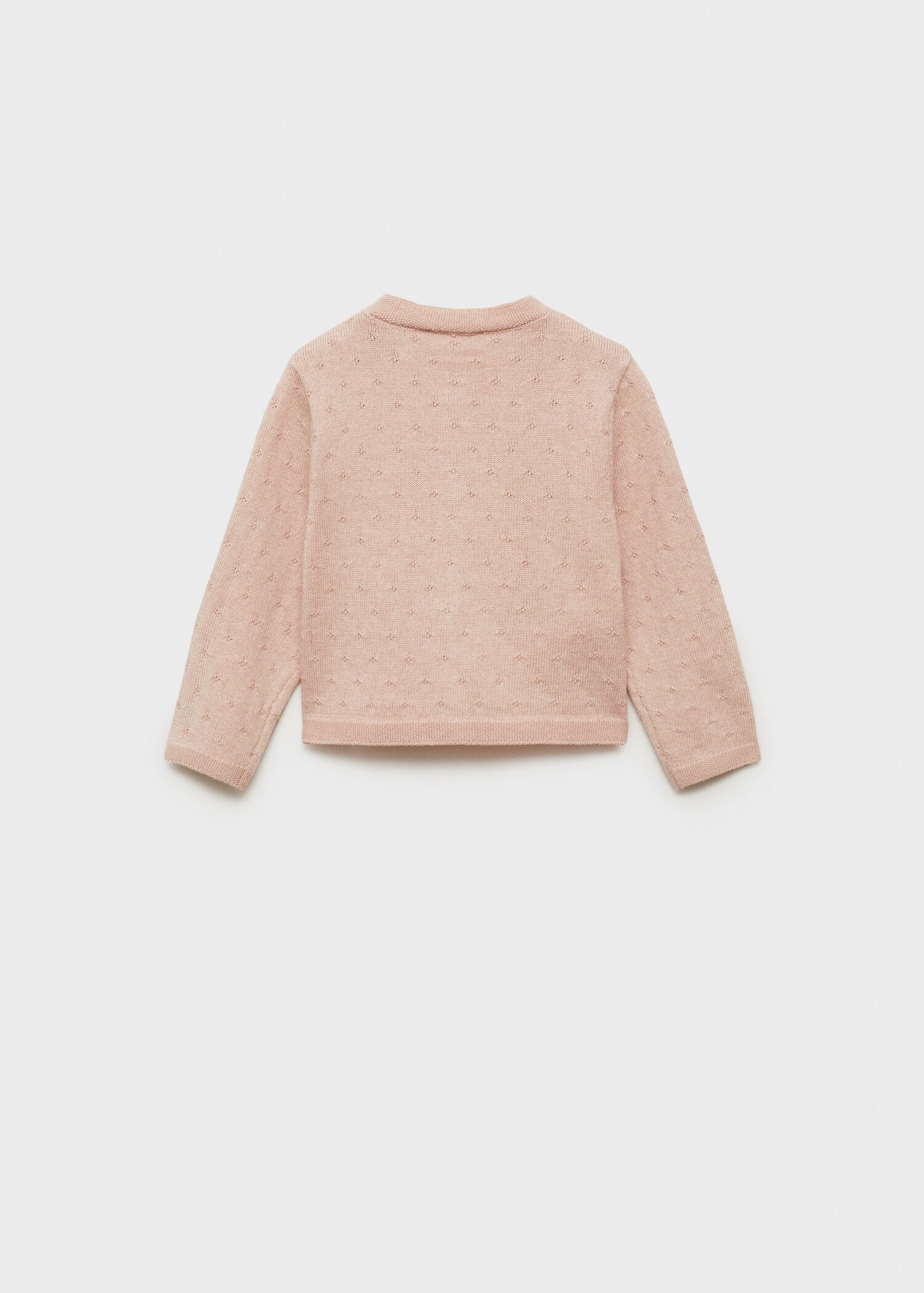 Bestickte Strickjacke - Rückseite des Artikels