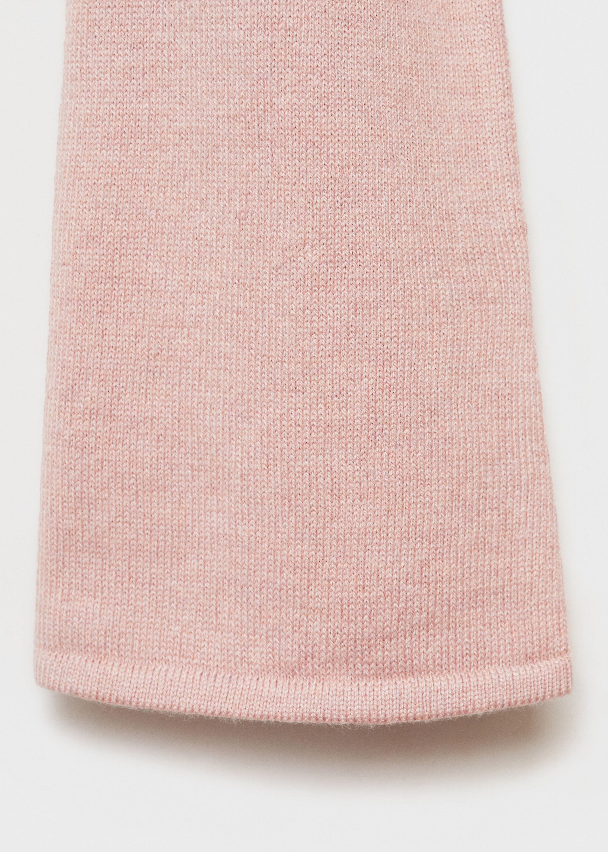 Fine-knit cotton cardigan - Details of the article 0, Pale Pink. Ref: 87073647-00.