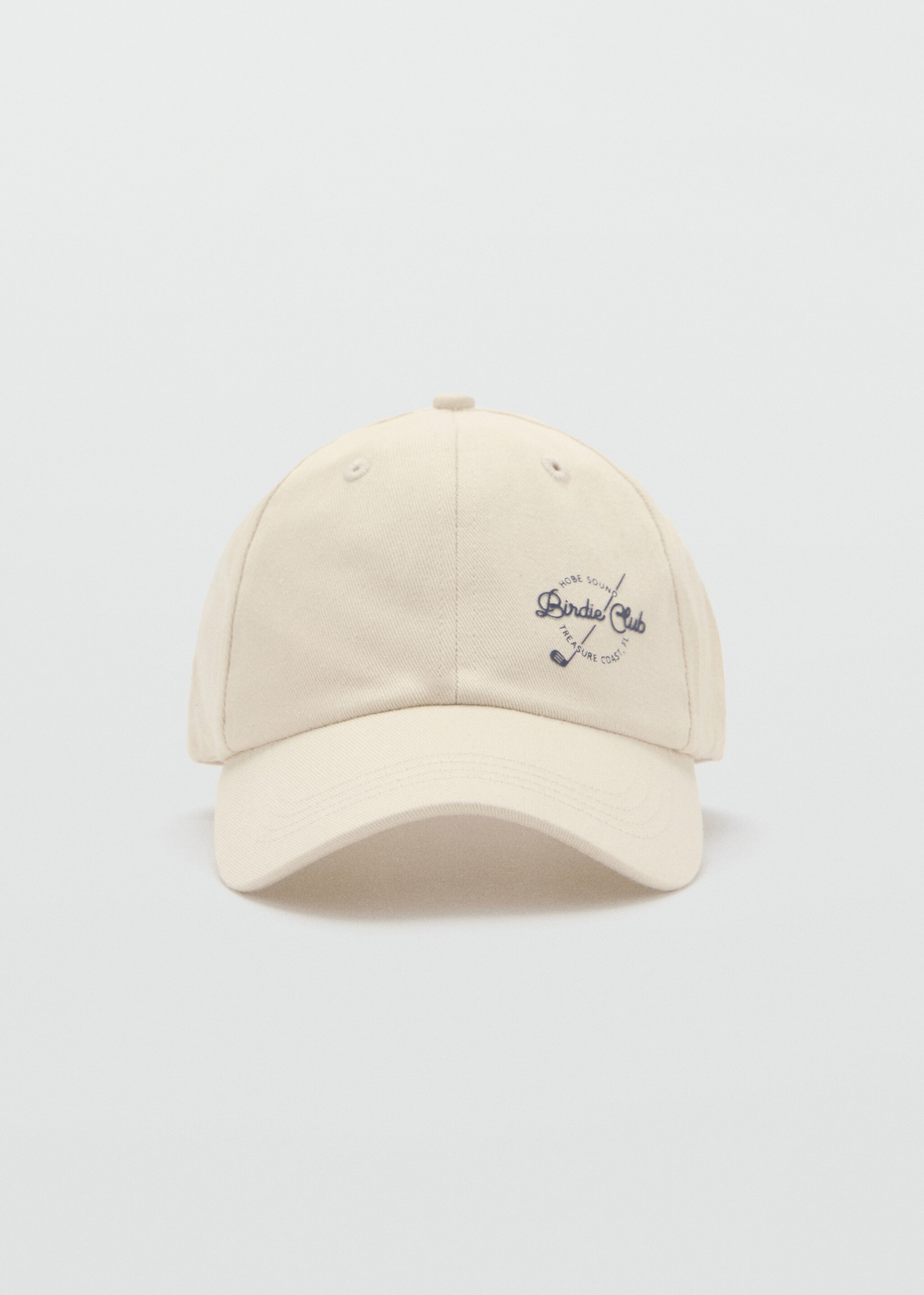 Gorra visera logo - Plano medio, Arena. Ref: 87073650-00.