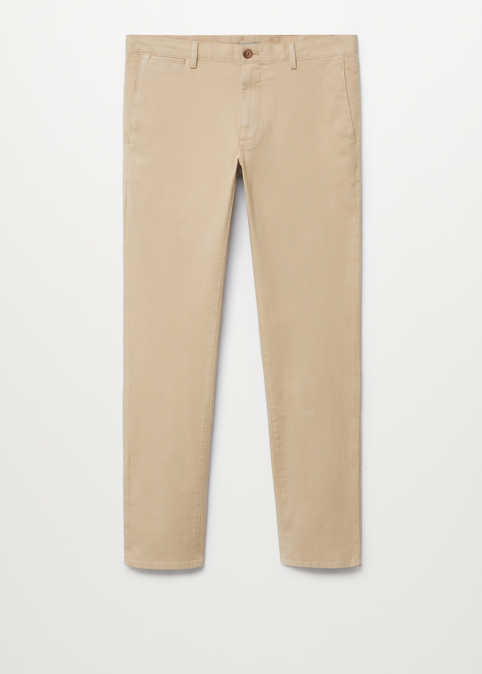 Keprové kalhoty chino slim fit - Zboží bez modelu