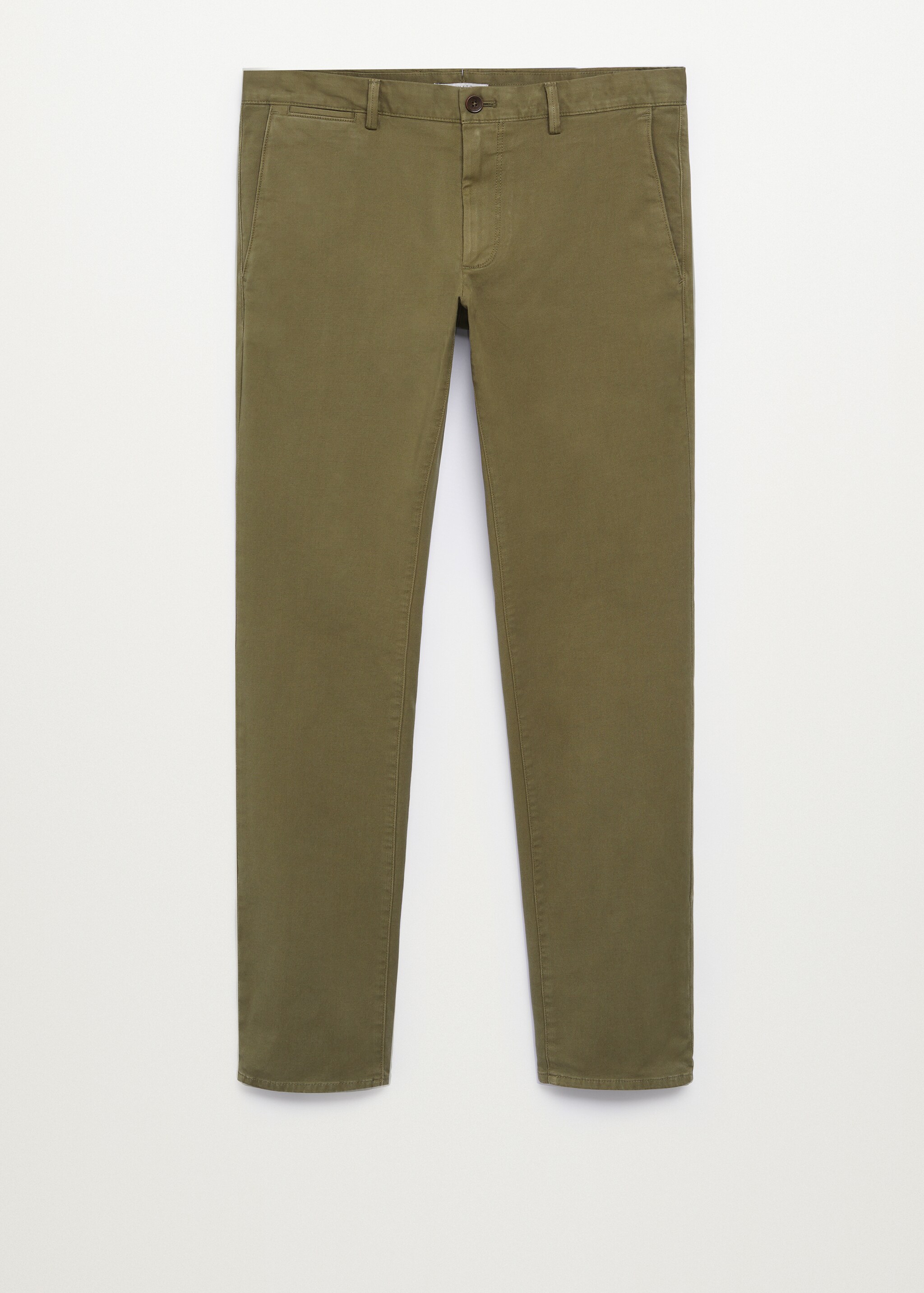 Keprové kalhoty chino slim fit - Zboží bez modelu