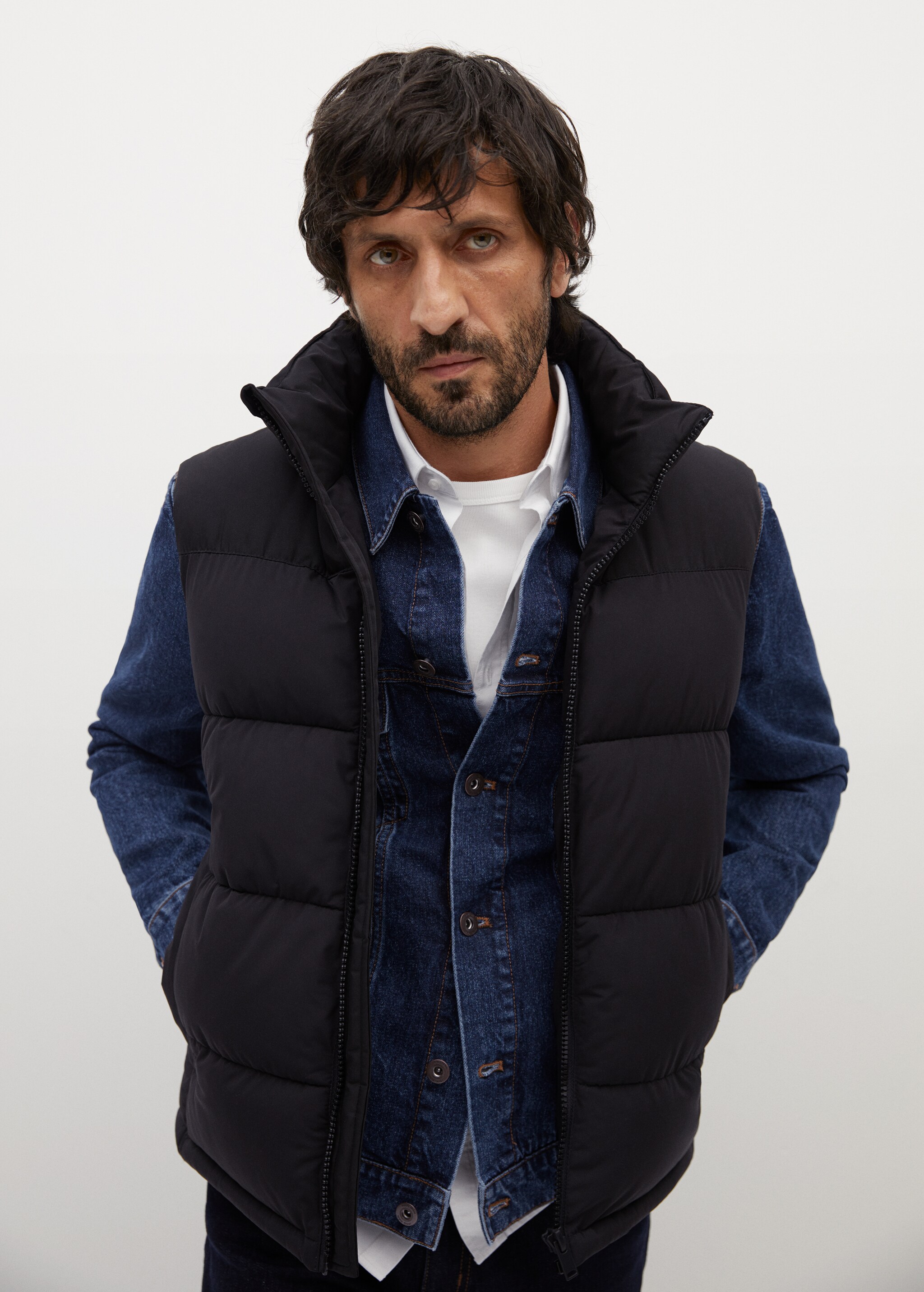 Chaqueta denim lavado oscuro - Detalle del artículo 2