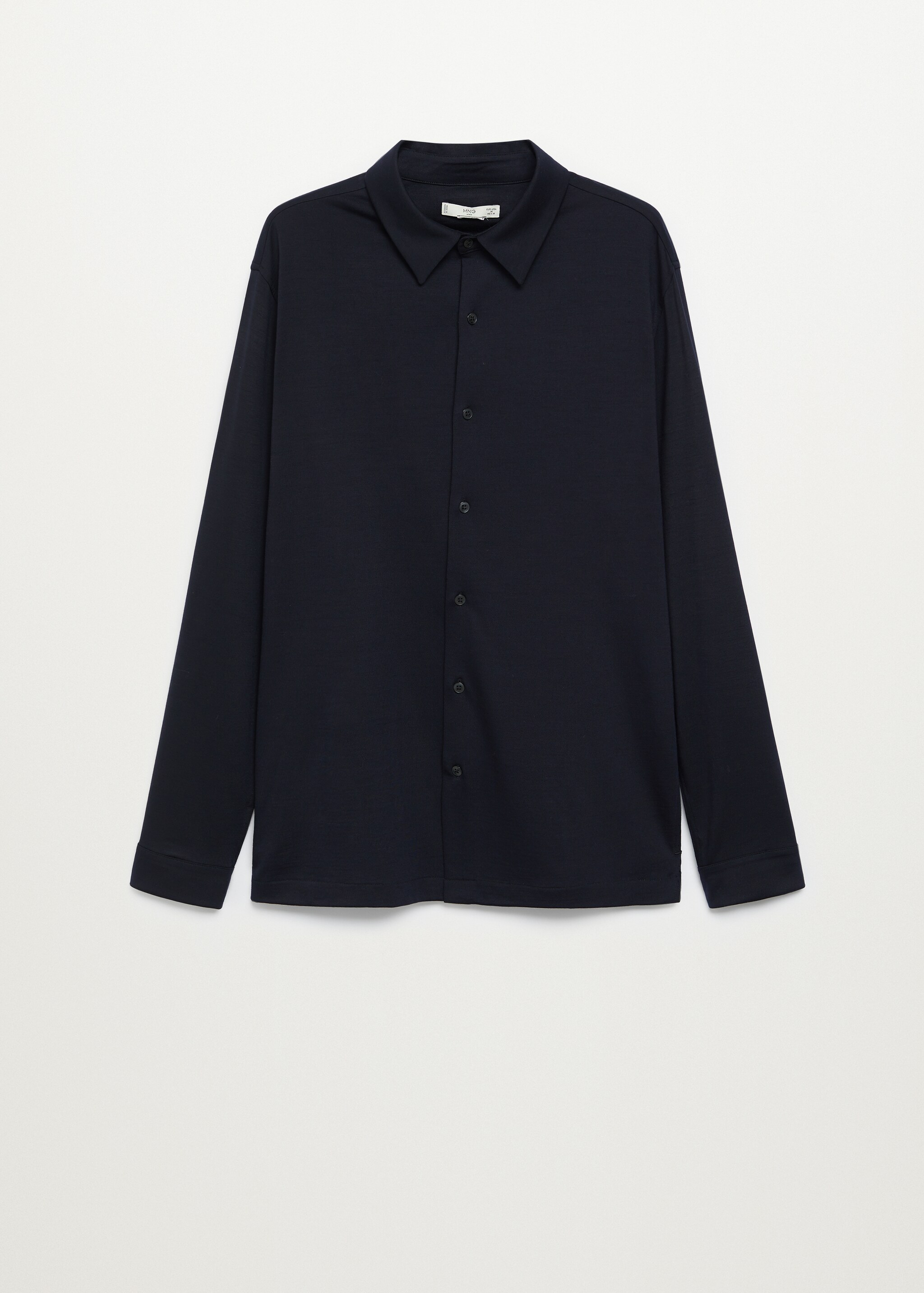 Camisa regular fit lana empacable - Artículo sin modelo