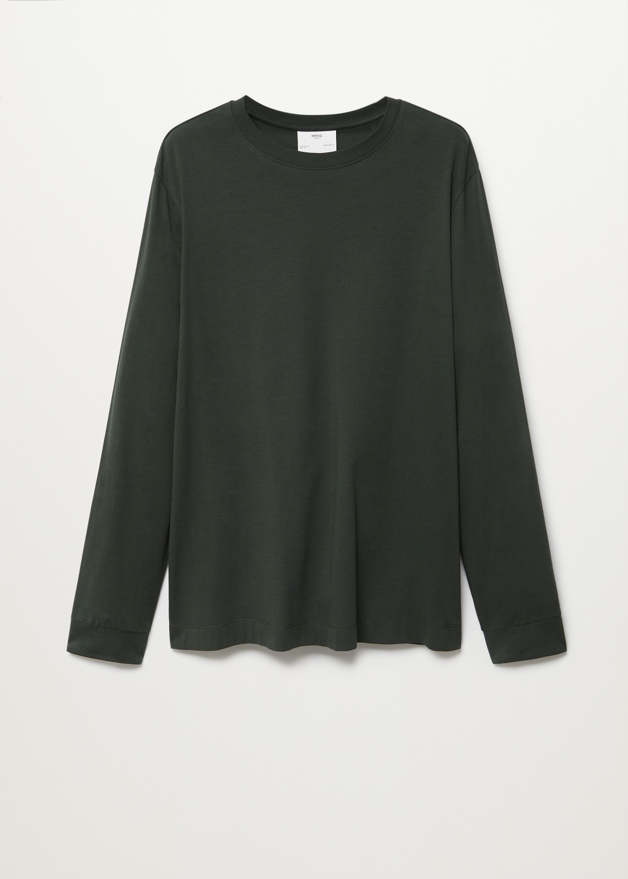 Long sleeve cotton t-shirt - Article without model