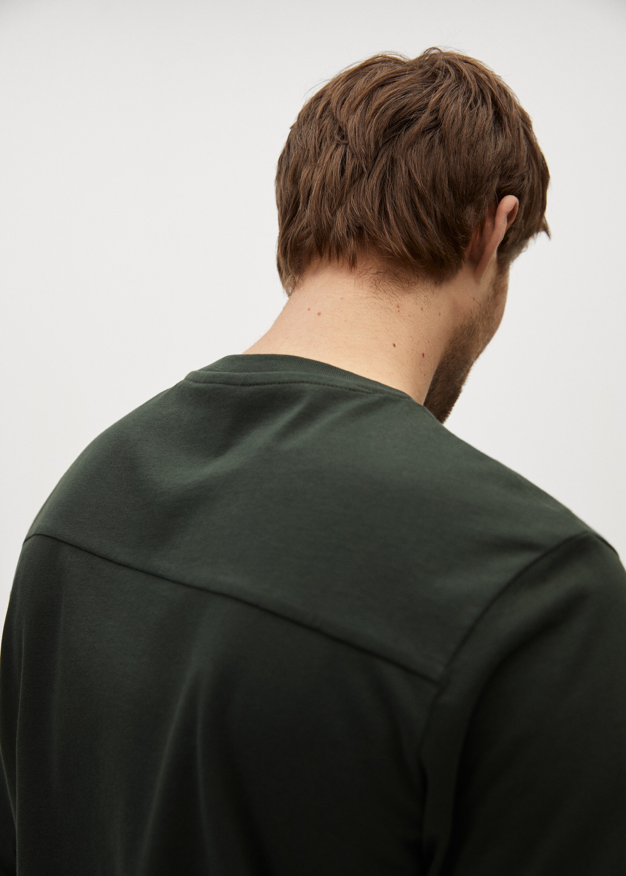 Long sleeve cotton t-shirt - Details of the article 3
