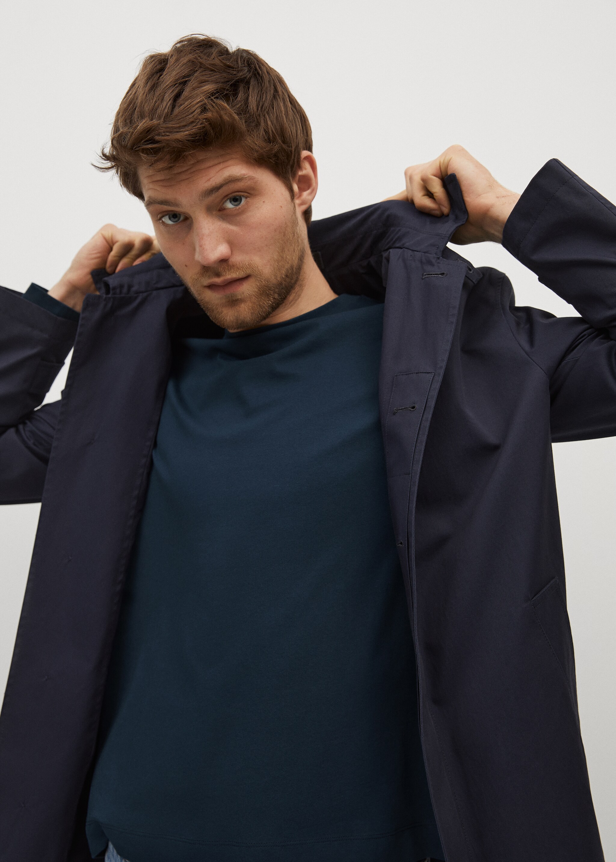 Long sleeve cotton t-shirt - Details of the article 1
