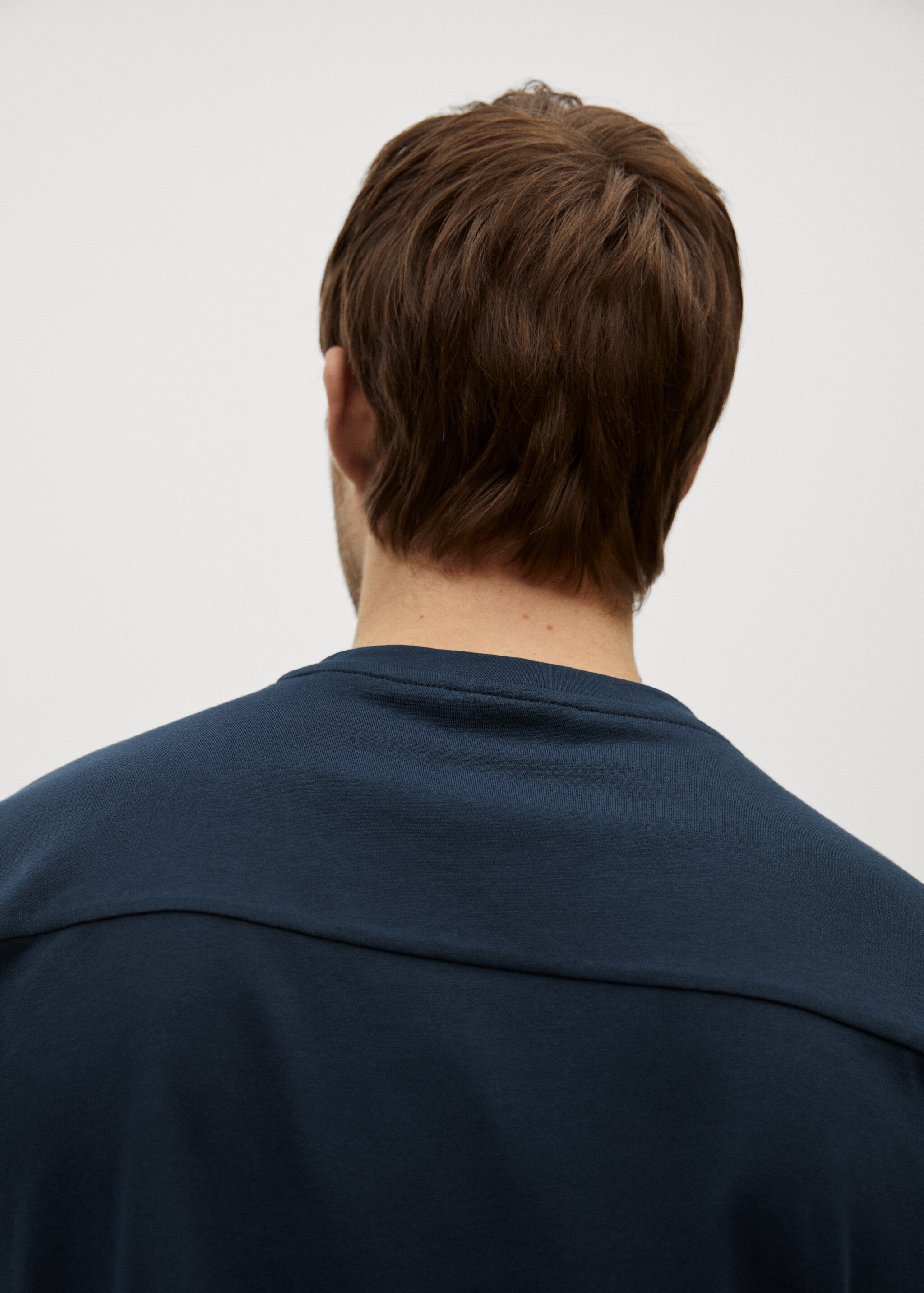 Long sleeve cotton t-shirt - Details of the article 3