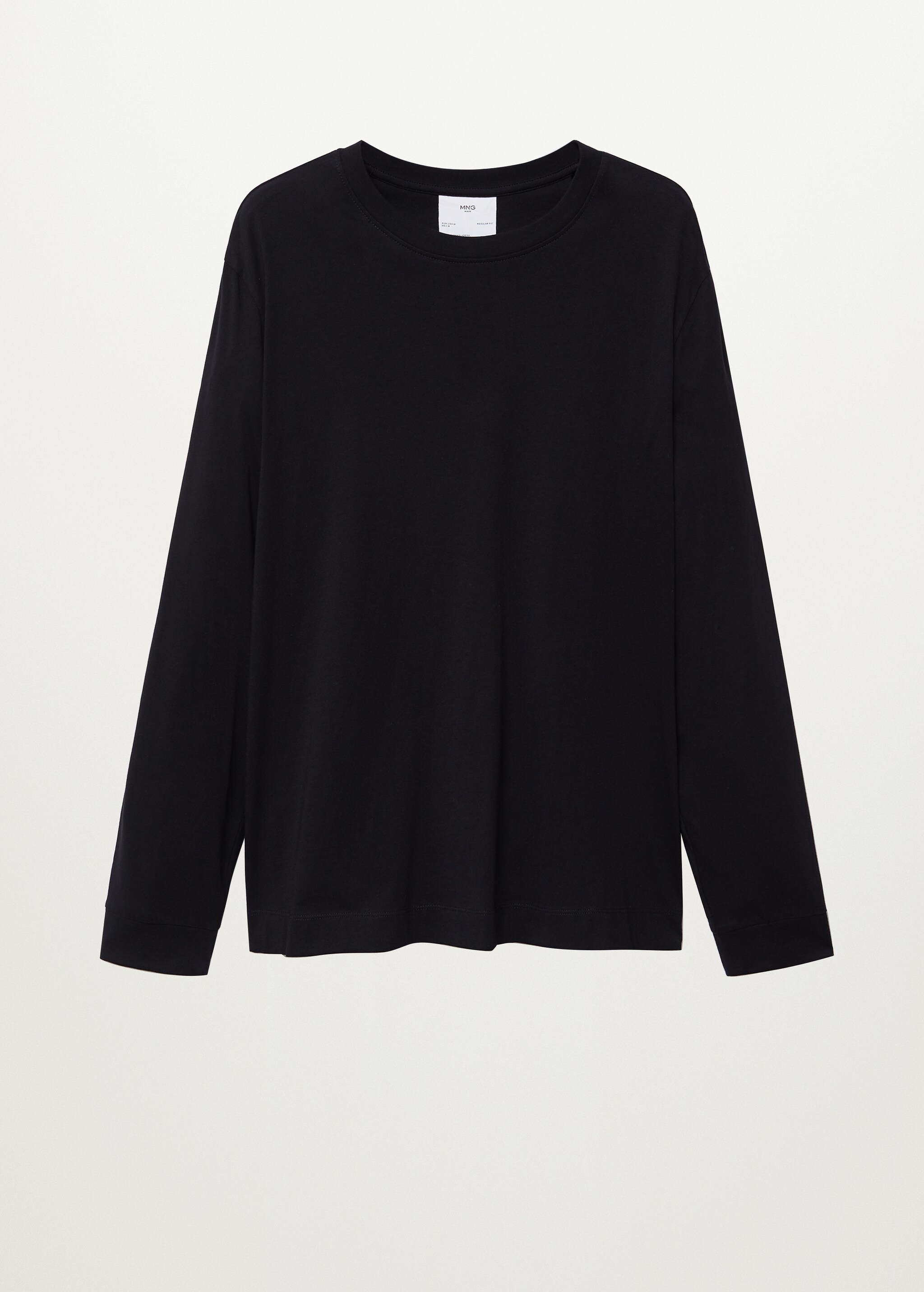 Long sleeve cotton t-shirt - Article without model