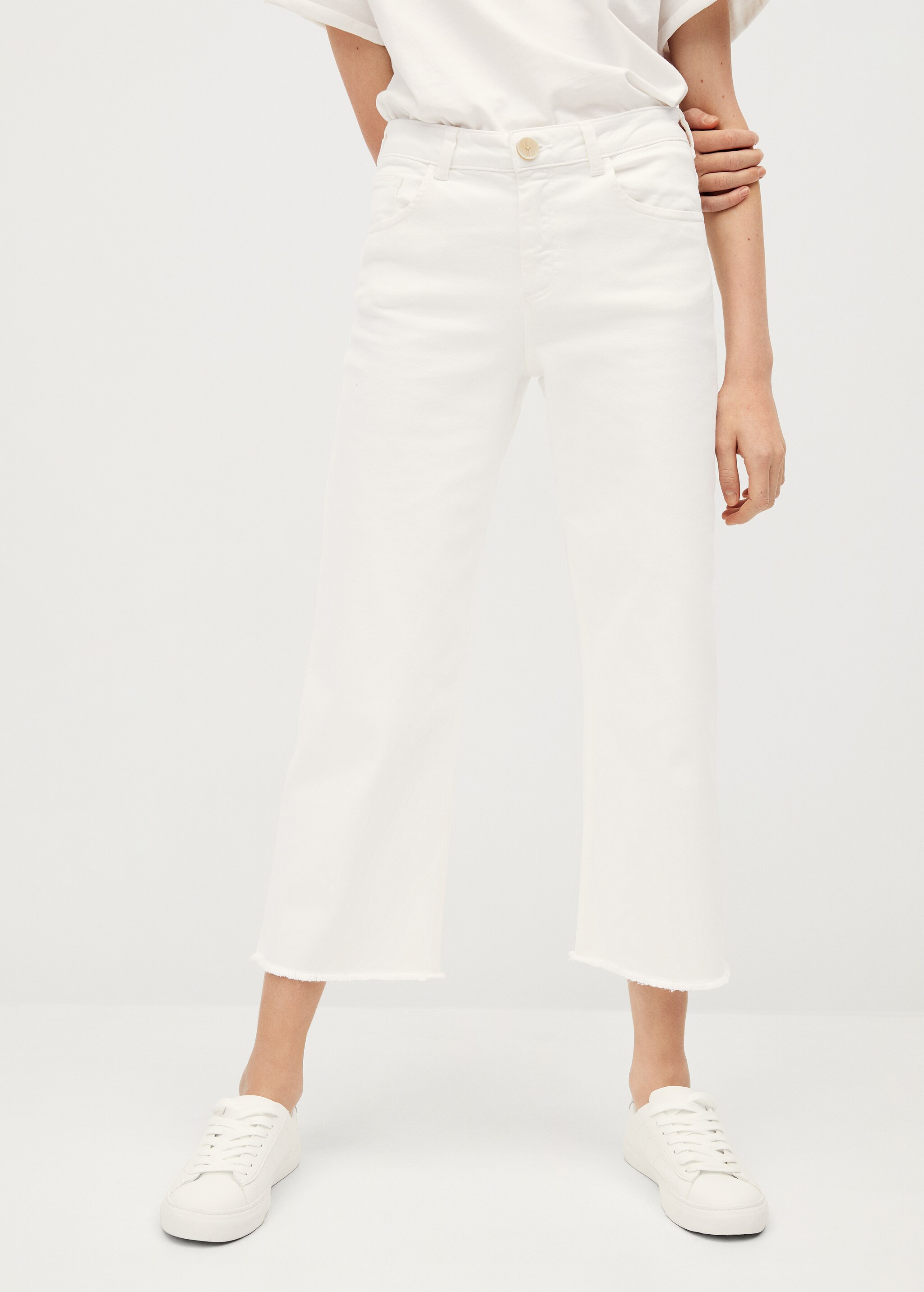 Texans Culotte crop desfilats - Pla mig
