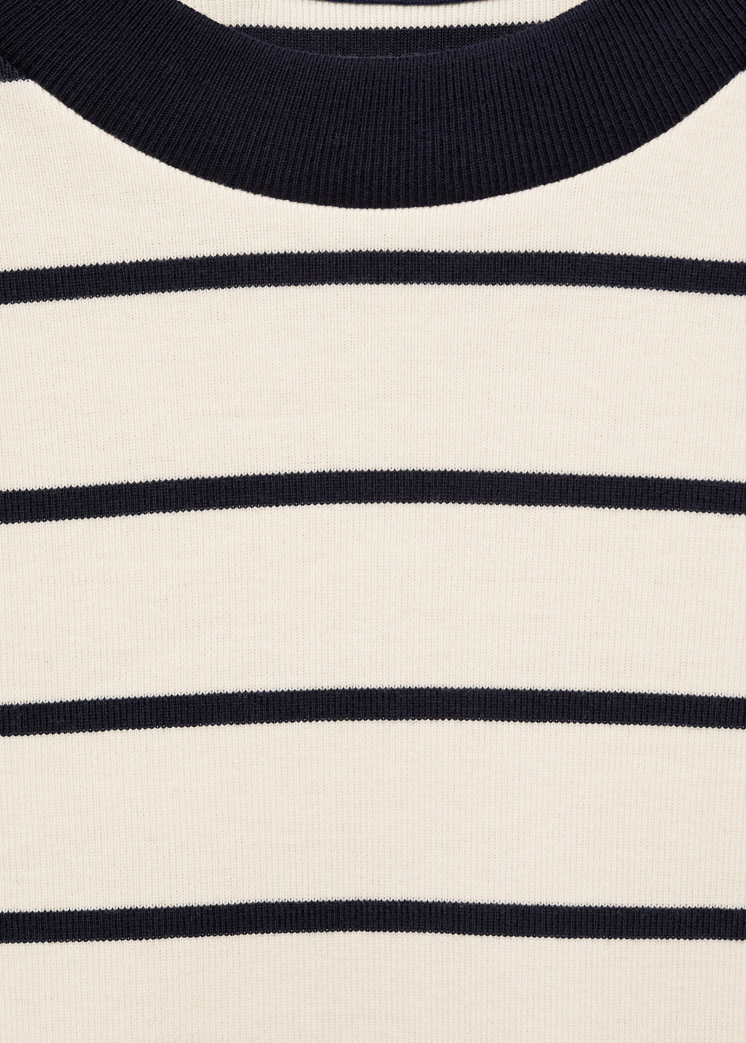 Striped cotton T-shirt - Details of the article 8