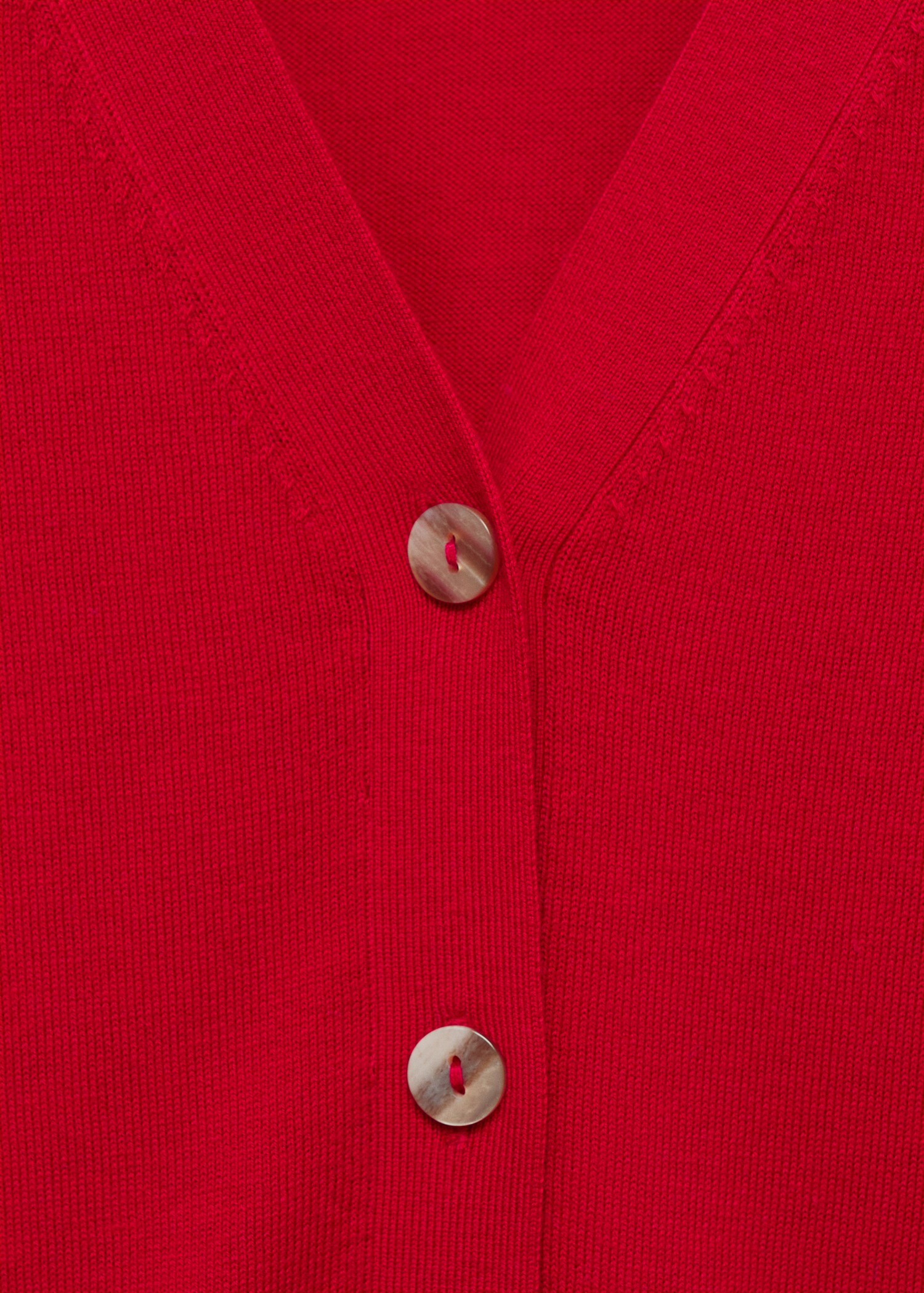 Mulberry silk-blend ribbed cardigan - Details of the article 8