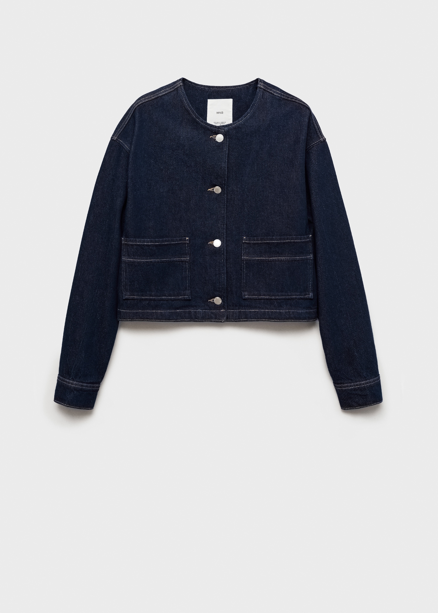 Rinse-wash denim jacket - Article without model