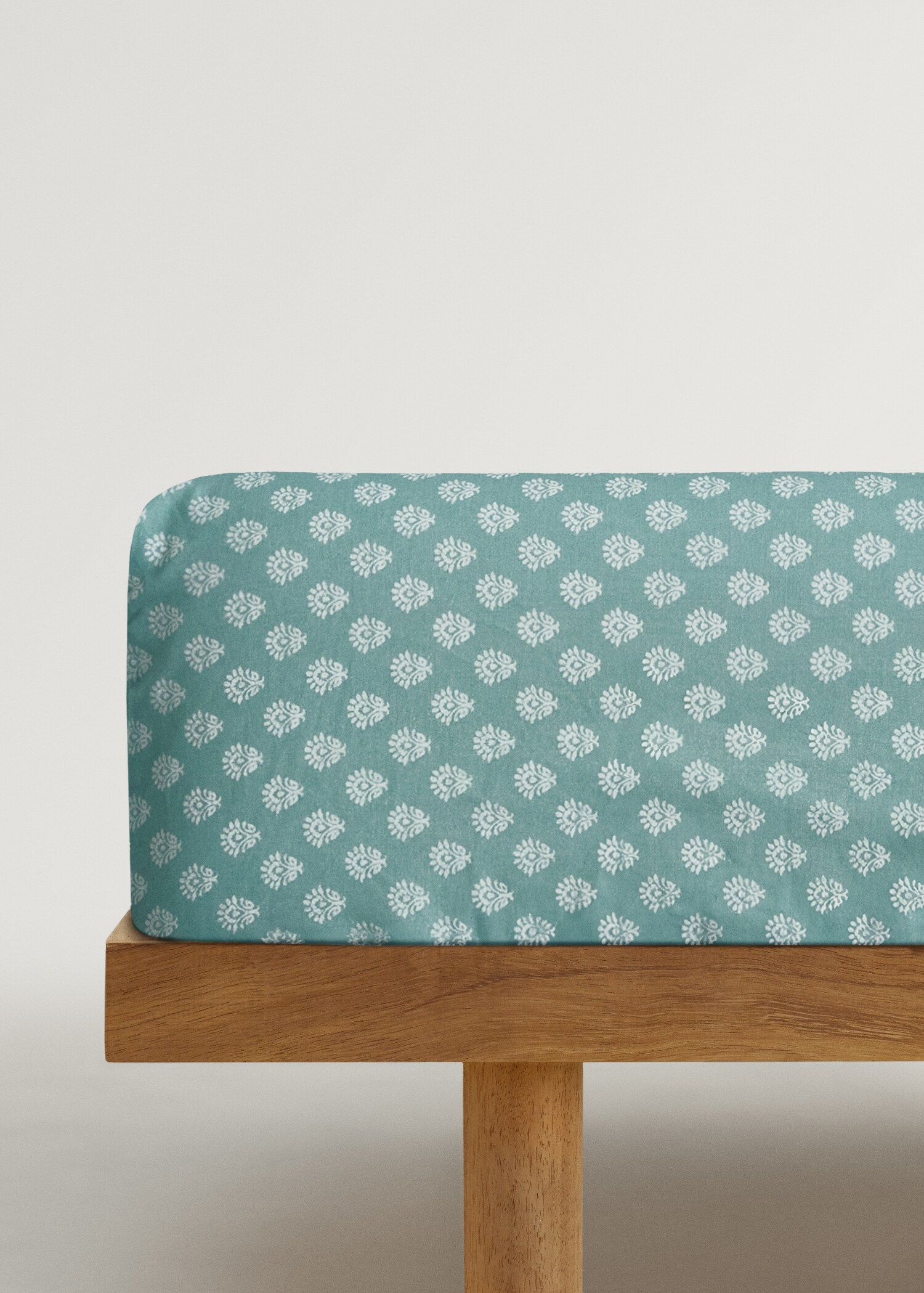 Cotton percale cot sheet - Article without model