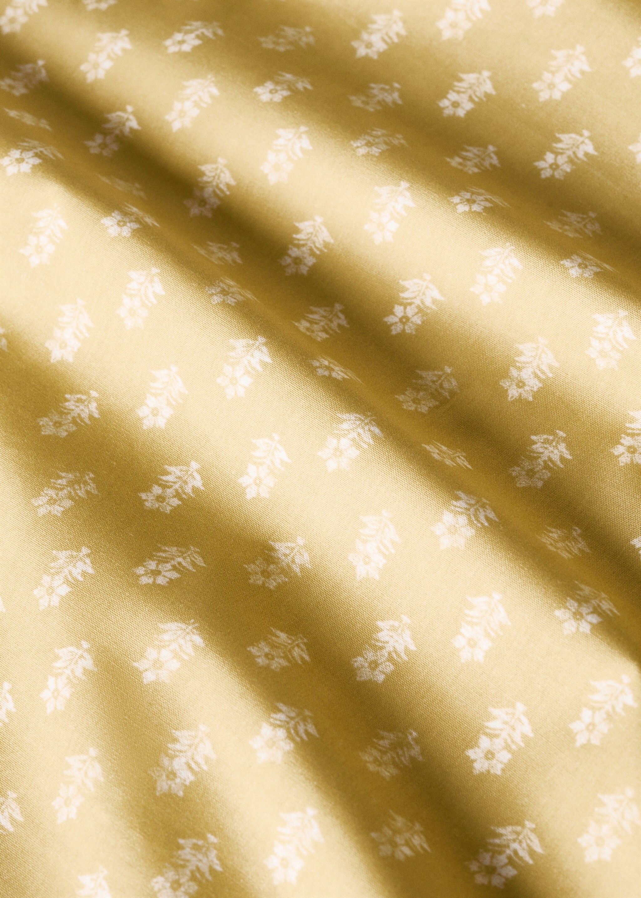 Cotton percale cot sheet - Details of the article 1, Pink. Ref: 87074085-00.