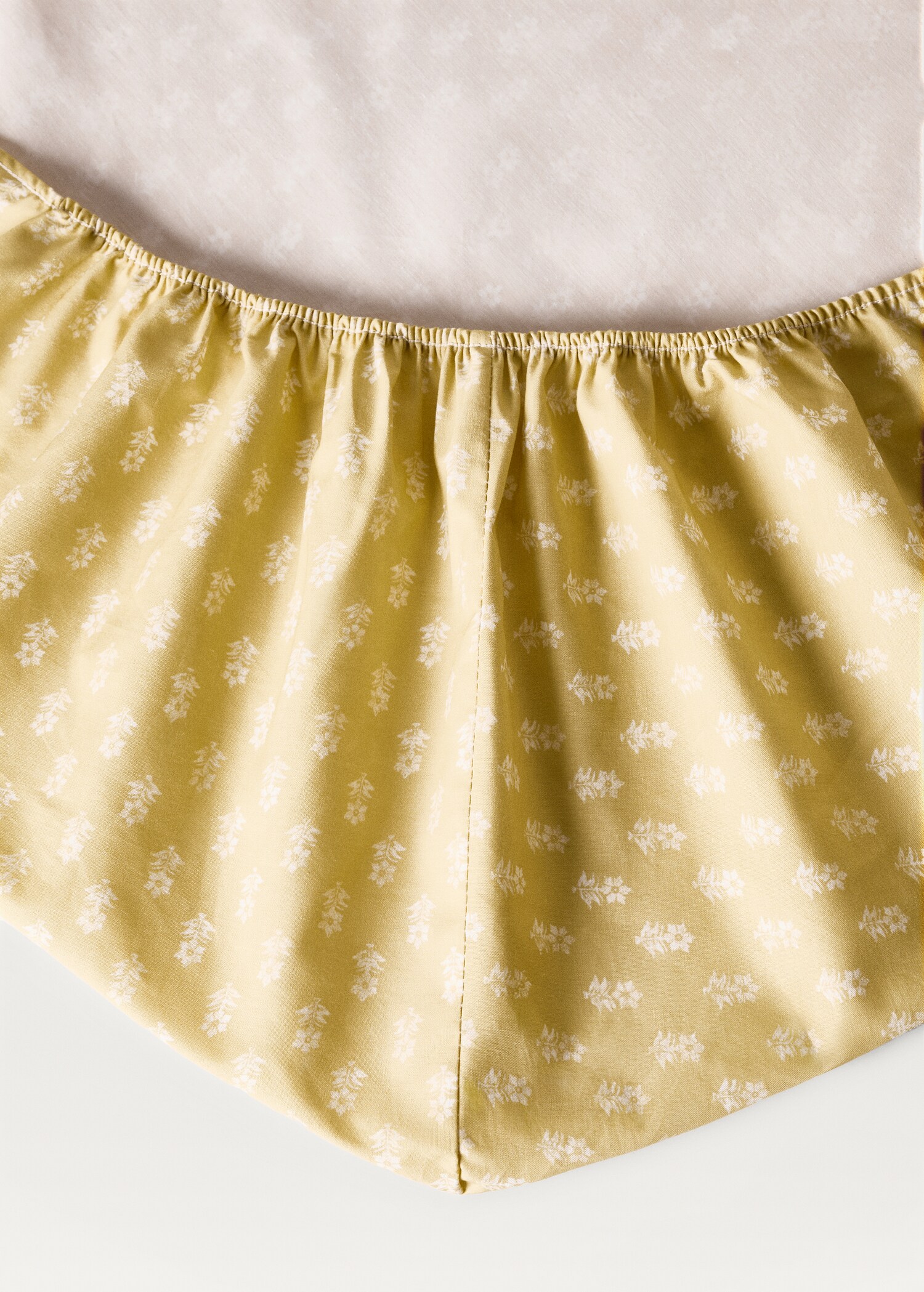 Cotton percale cot sheet - Details of the article 2