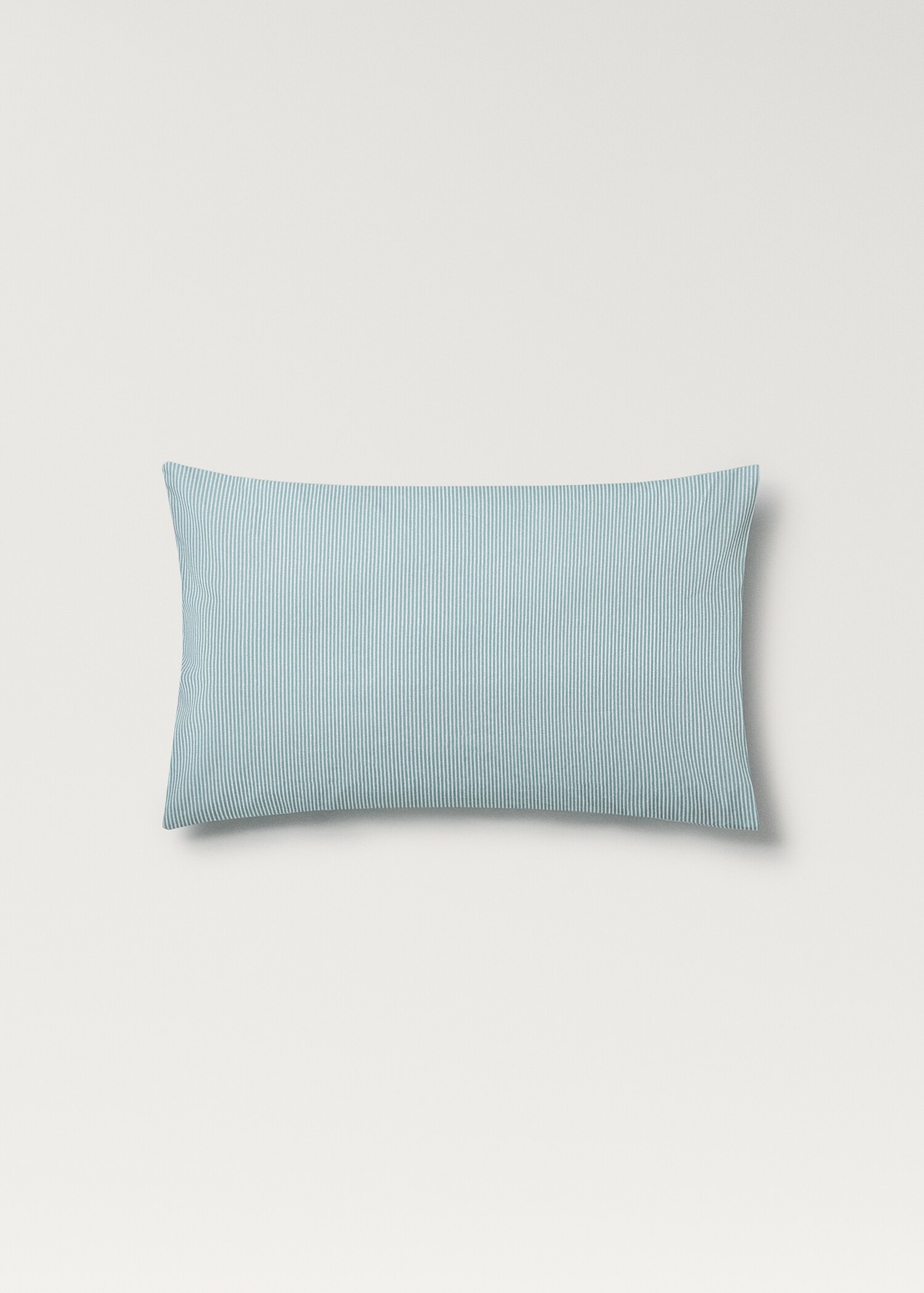 Παιδική μαξιλαροθήκη από βαμβακερό περκάλι με ρίγες 30x50 εκ - Προϊόν χωρίς μοντέλο