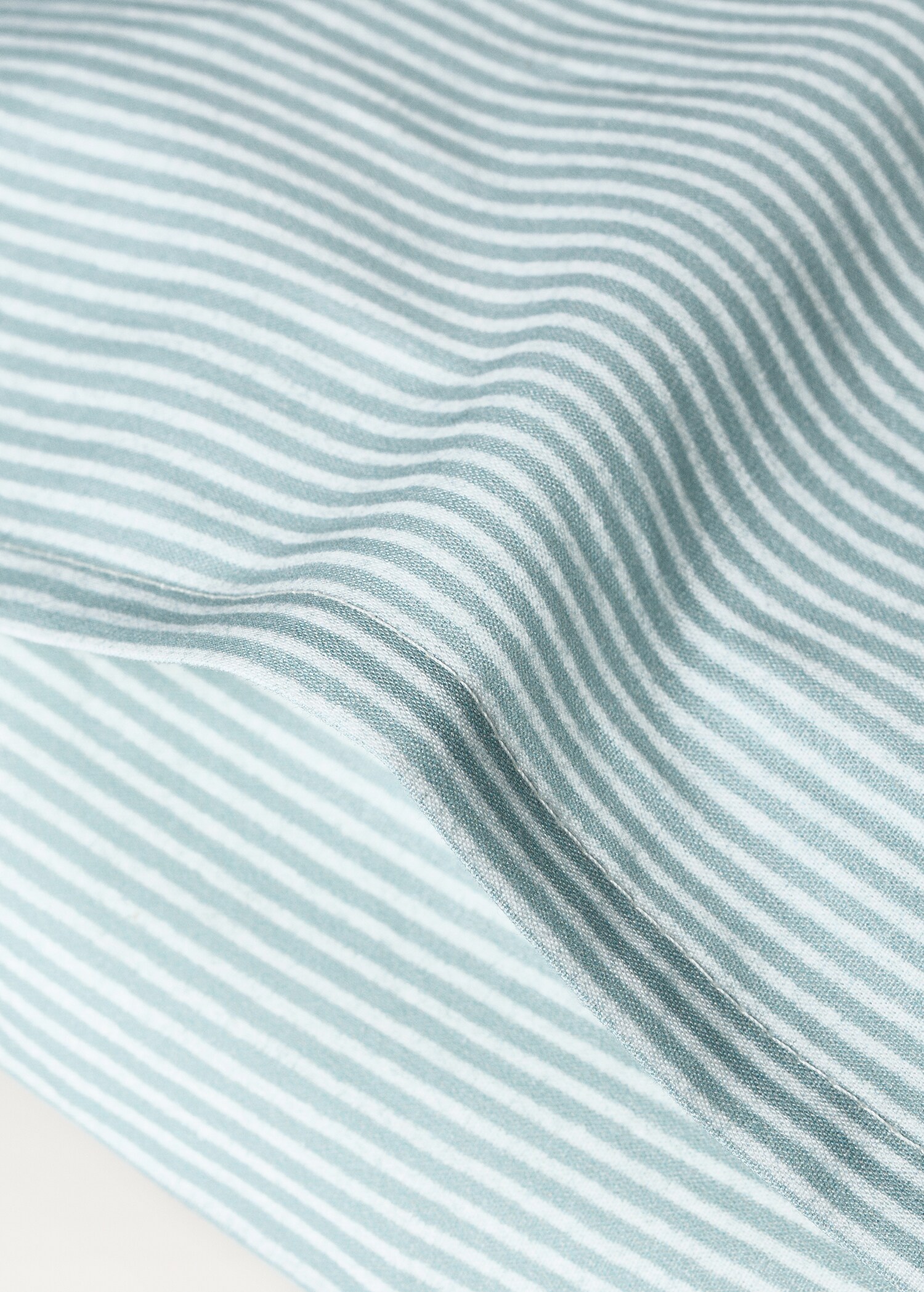 Παιδική μαξιλαροθήκη από βαμβακερό περκάλι με ρίγες 30x50 εκ - Λεπτομέρεια του προϊόντος 1