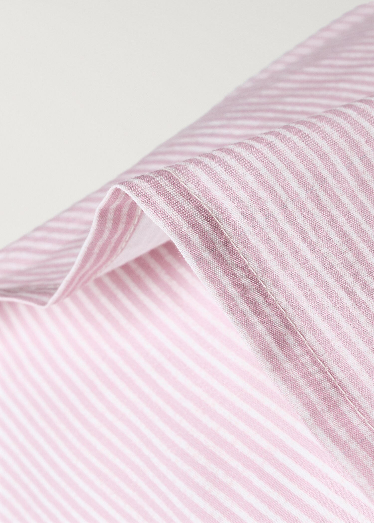 Παιδική μαξιλαροθήκη από βαμβακερό περκάλι με ρίγες 30x50 εκ - Λεπτομέρεια του προϊόντος 1