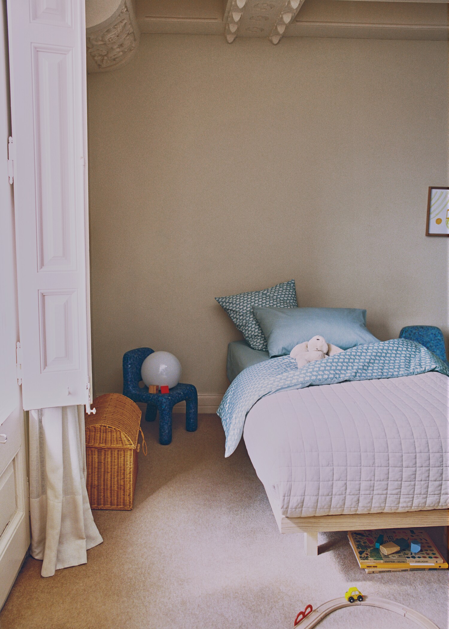 Reversibel dekbedovertrek van perkalkatoen voor kinderbed 90 cm - Detail van het artikel 6