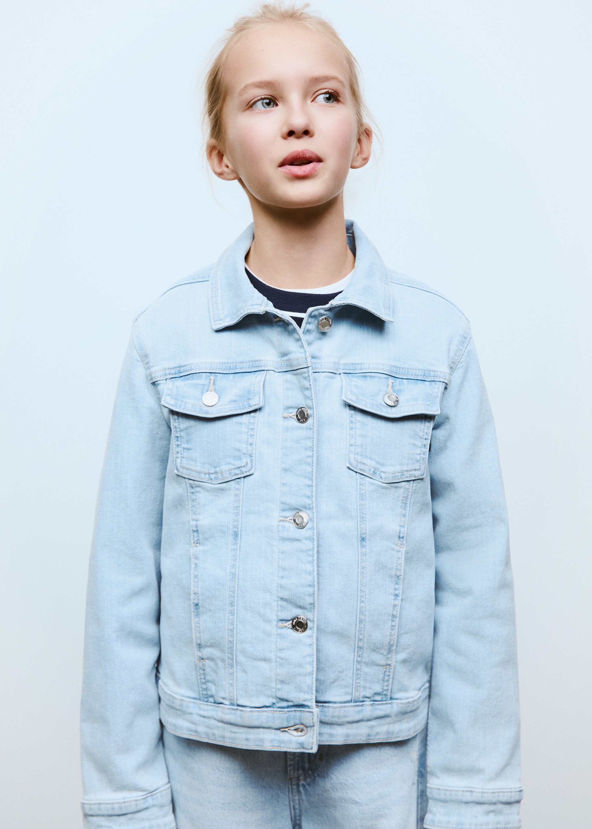 Denim jacket - Medium plane, Light Blue. Ref: 87074386-00.