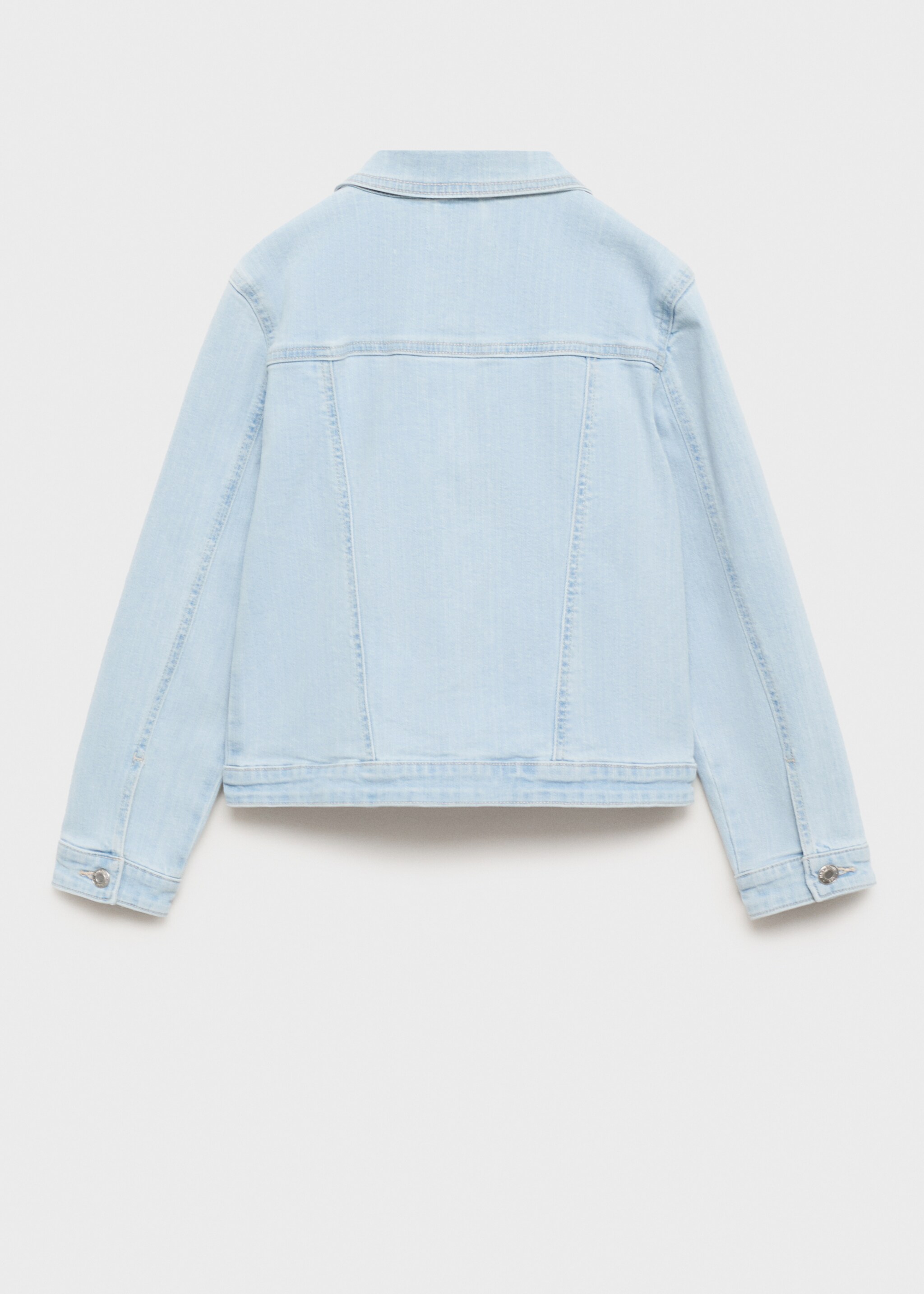 Denim jacket - Reverse of the article, Light Blue. Ref: 87074386-00.