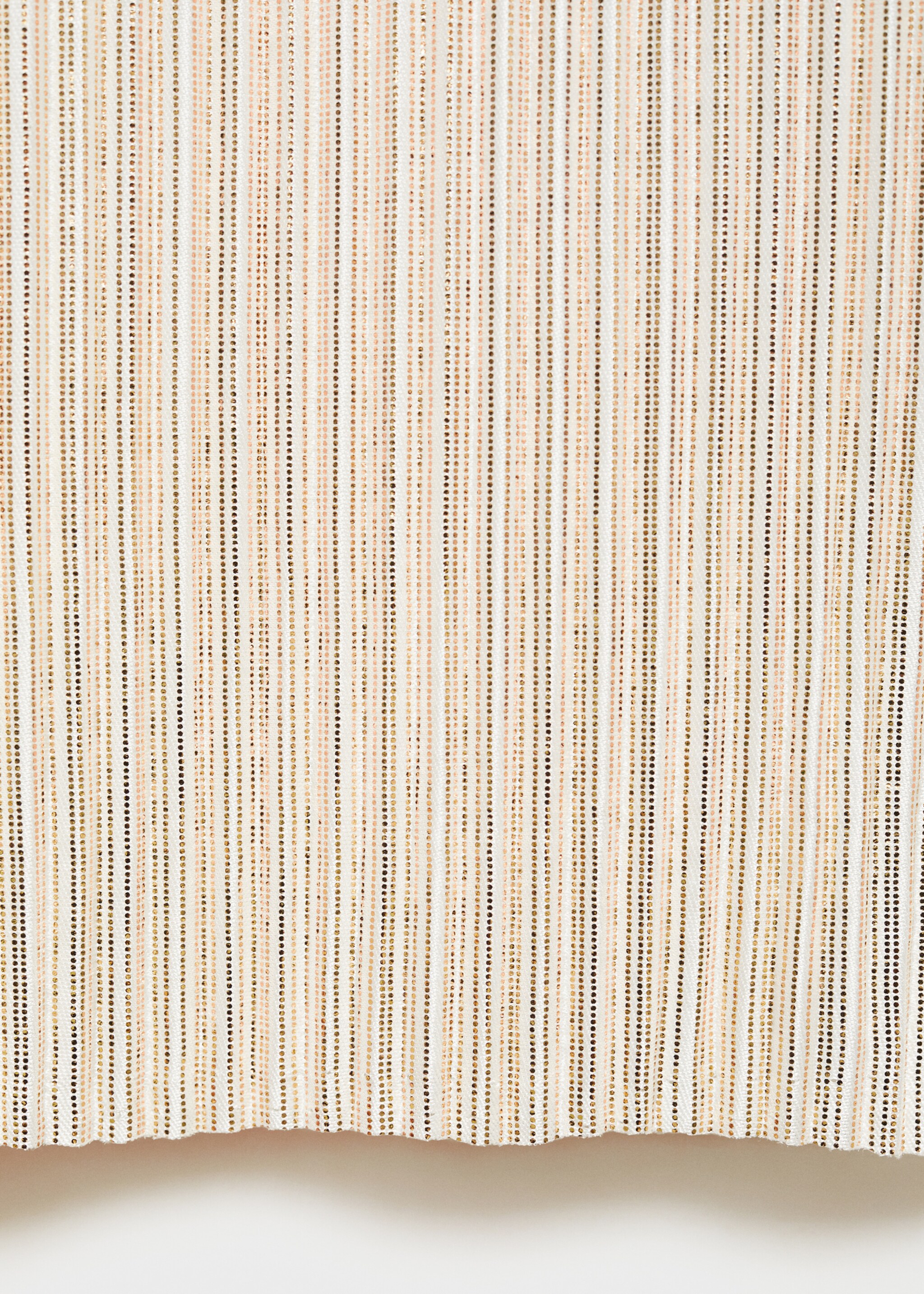 Rovné plisované kalhoty - Detail zboží 0, Zlatá. Ref: 87074401-00.