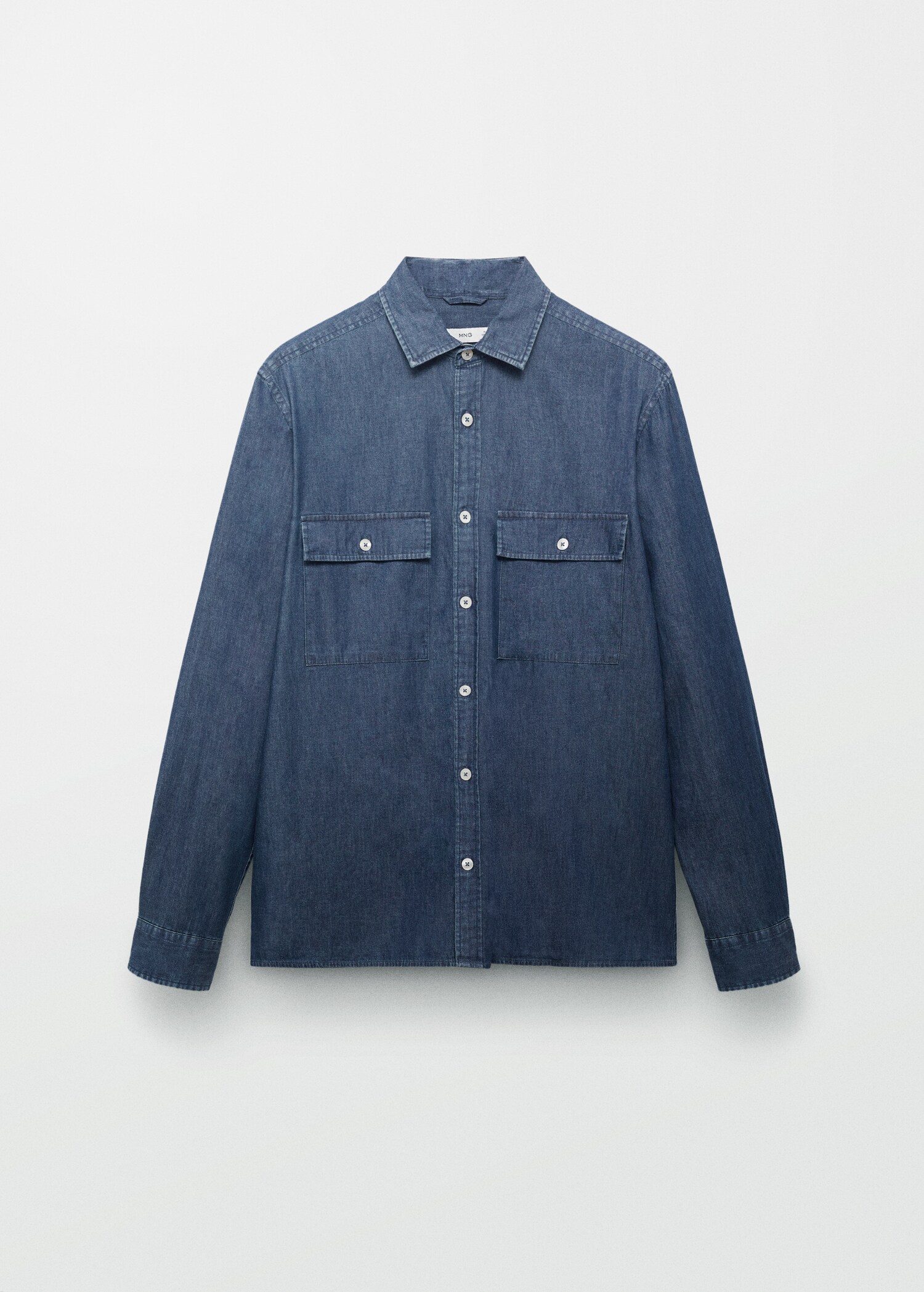 100% cotton chambray shirt - Details of the article 5