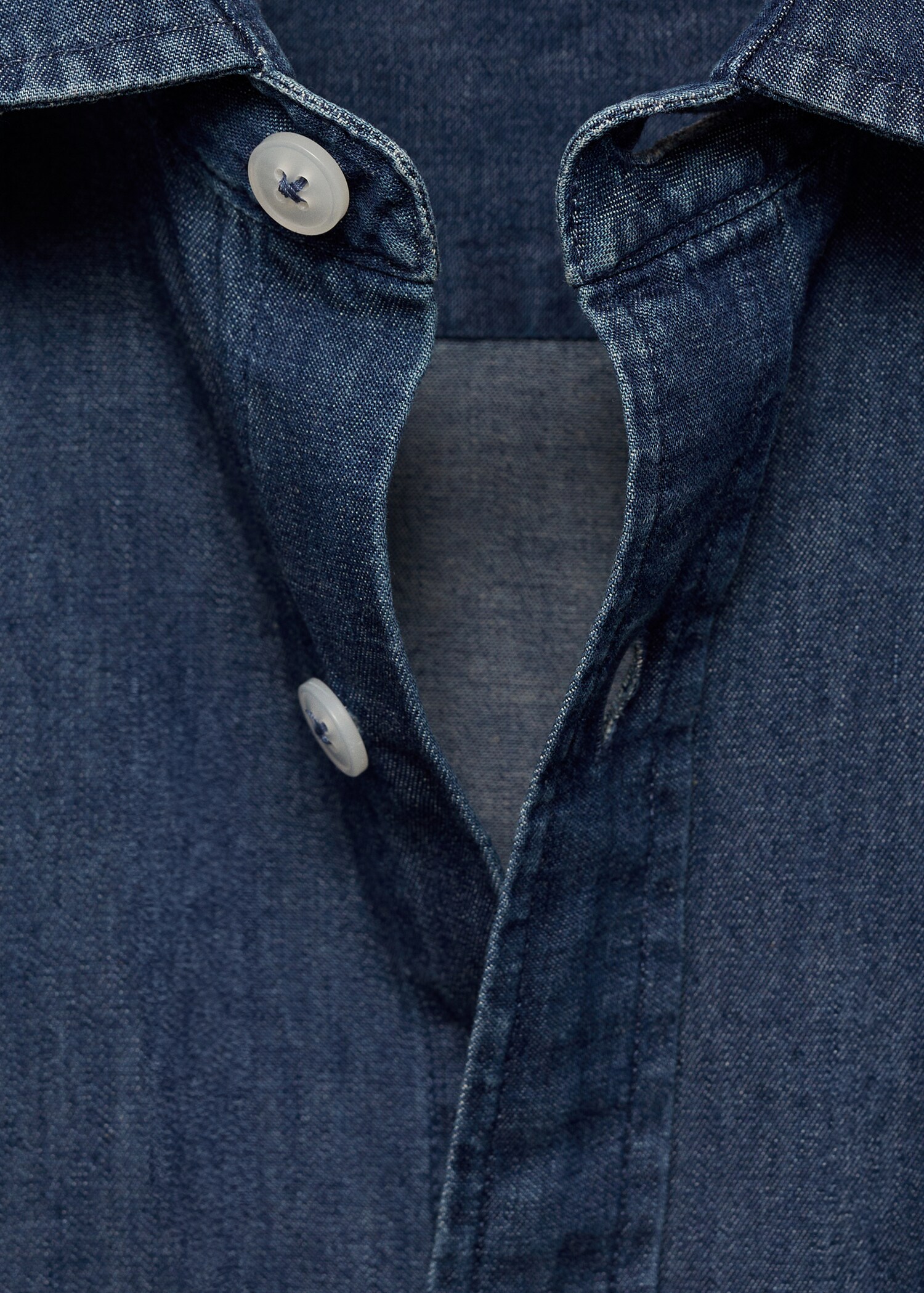 100% cotton chambray shirt - Details of the article 8