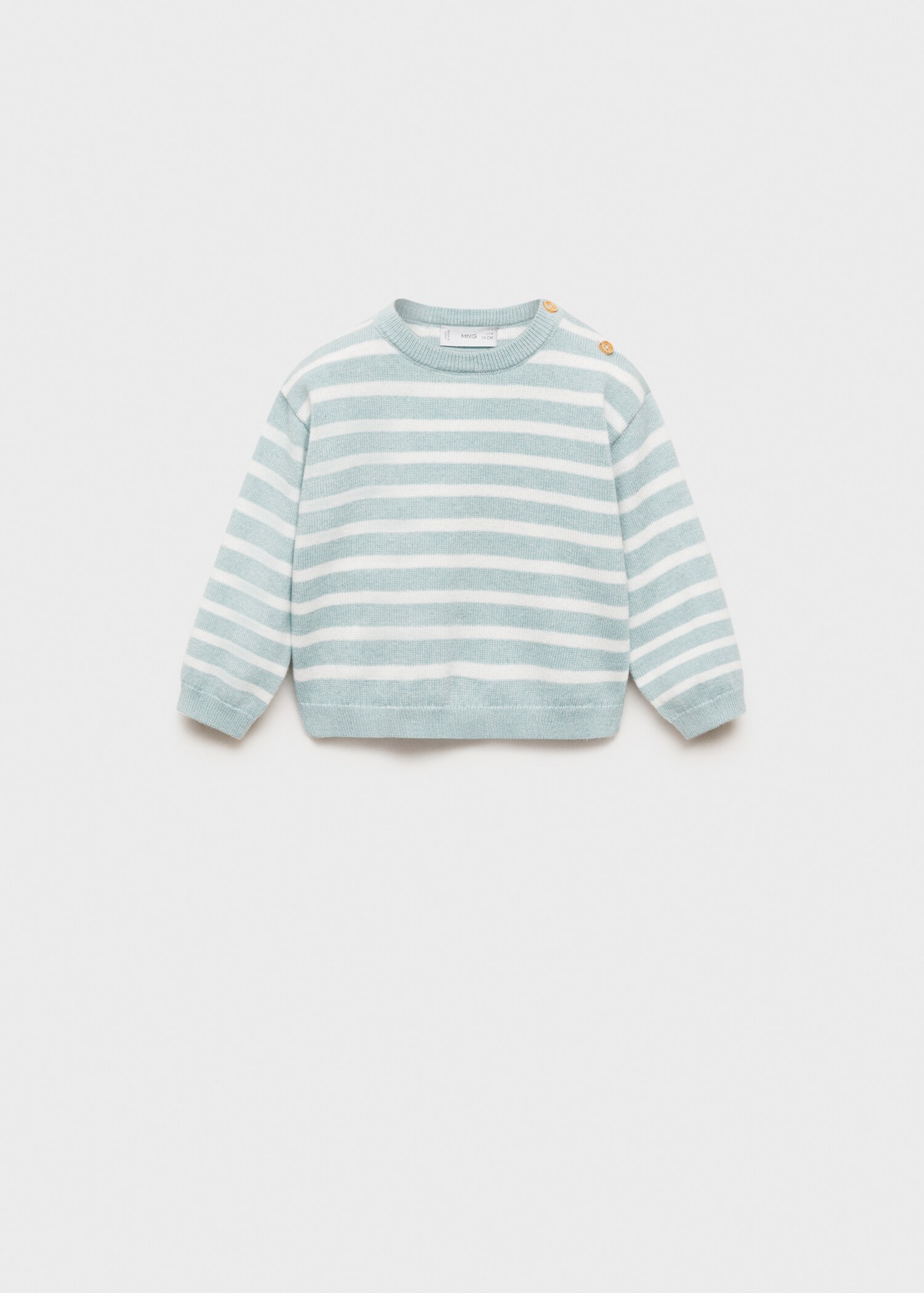 Knit striped sweater - Article without model