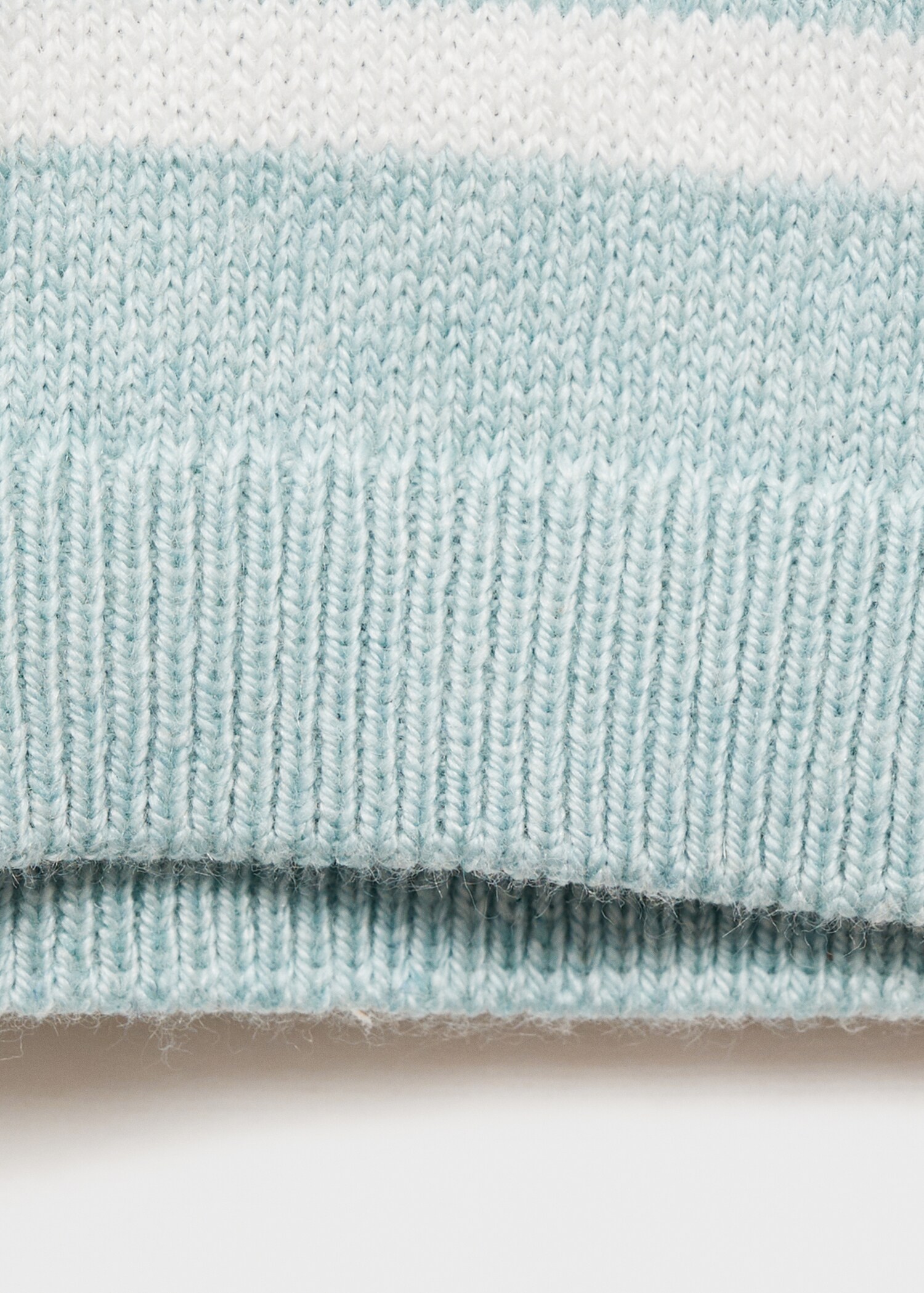 Knit striped sweater - Details of the article 0